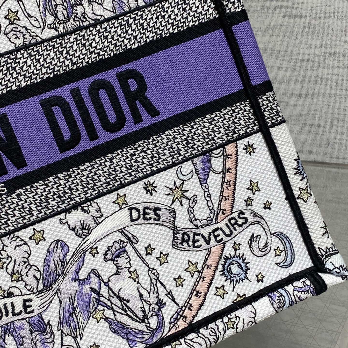 Dior Lucky Medium Dior Book Tote - DesignerGu