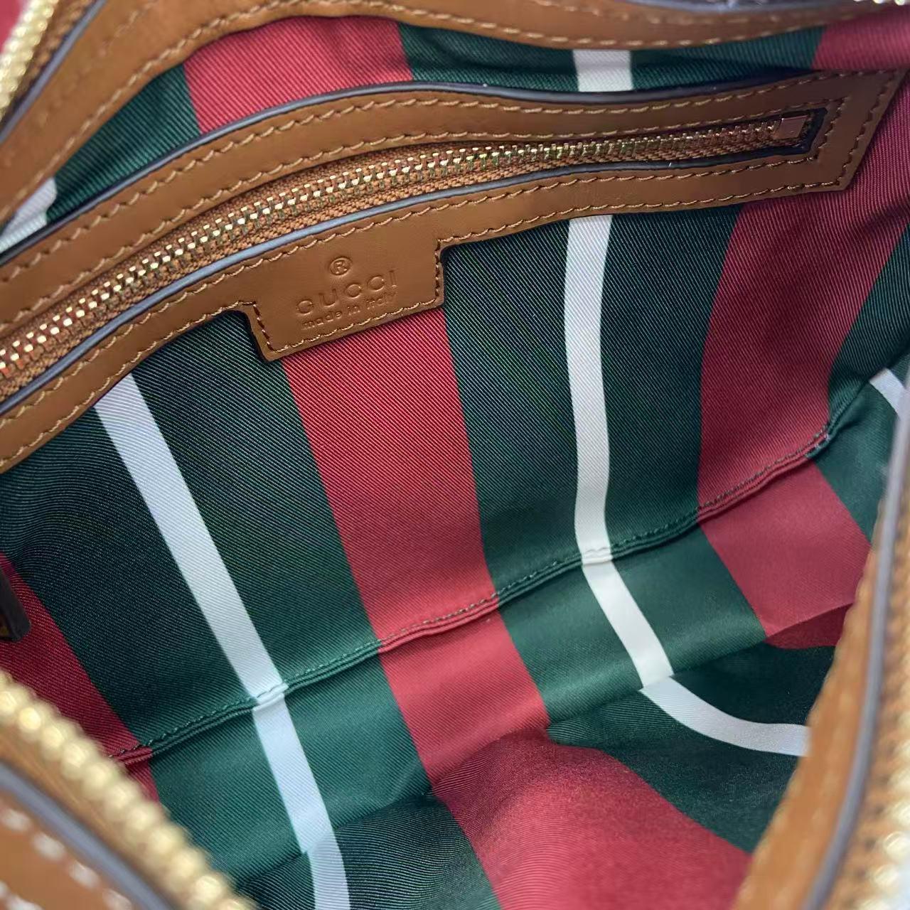 Gucci GG Emblem Medium Shoulder Bag - DesignerGu