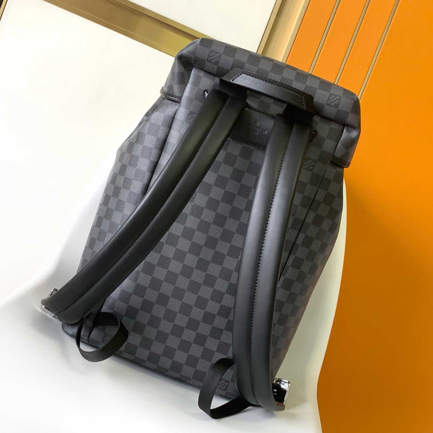 Louis Vuitton Damier Graphite Canvas Zack Backpack   N40005 - DesignerGu