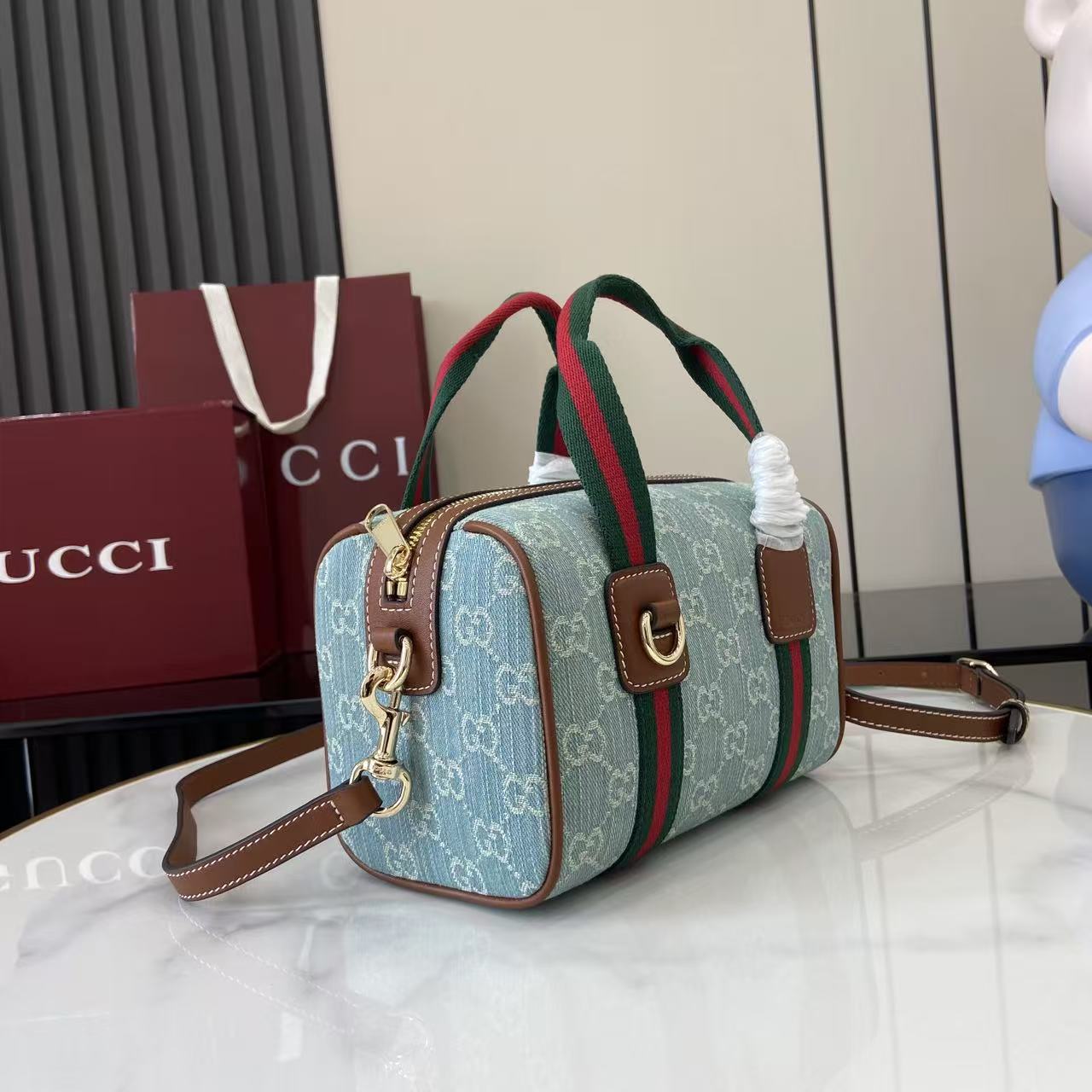 Gucci Mini GG Handbag - DesignerGu