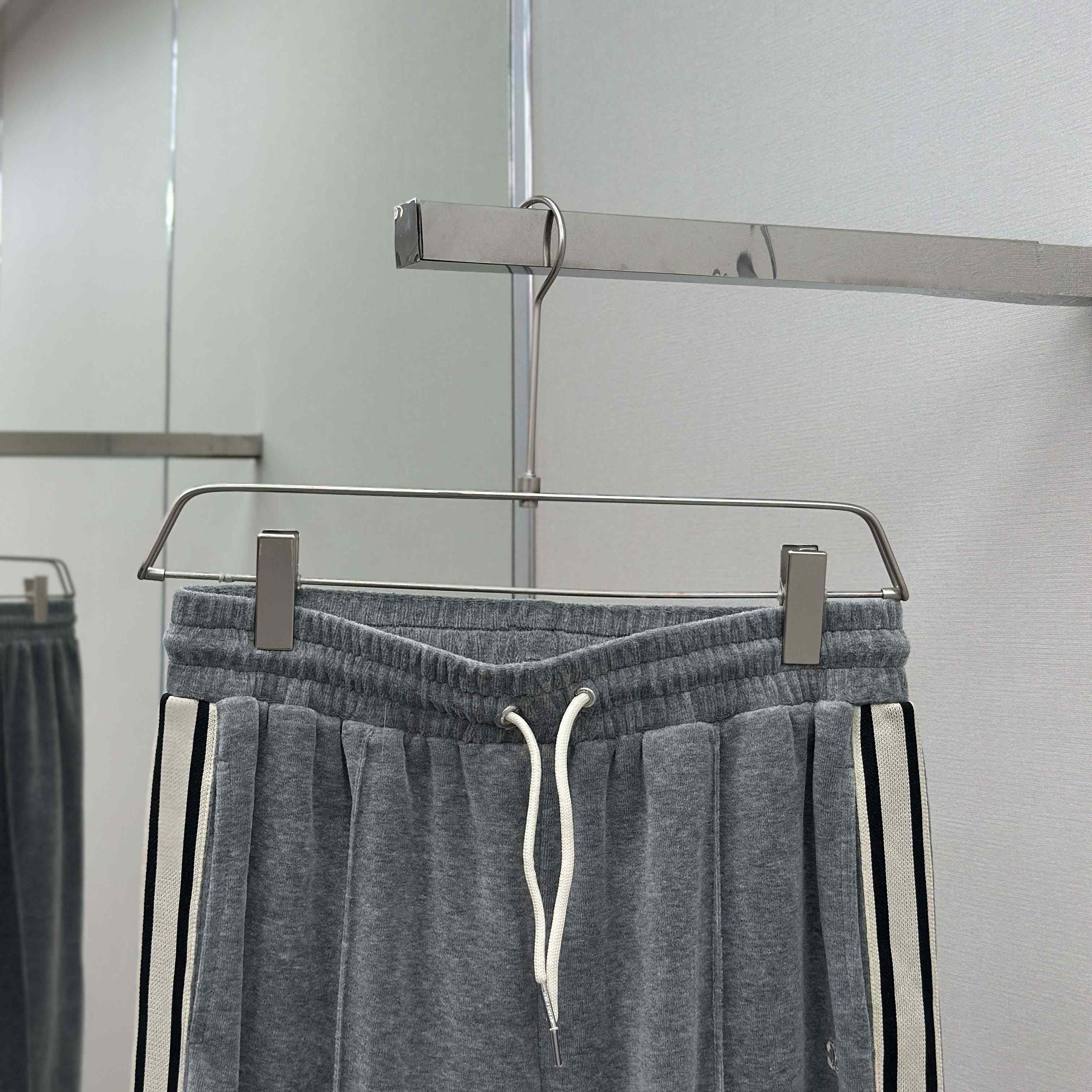 Celine Track Pants In Velvet Cotton - DesignerGu