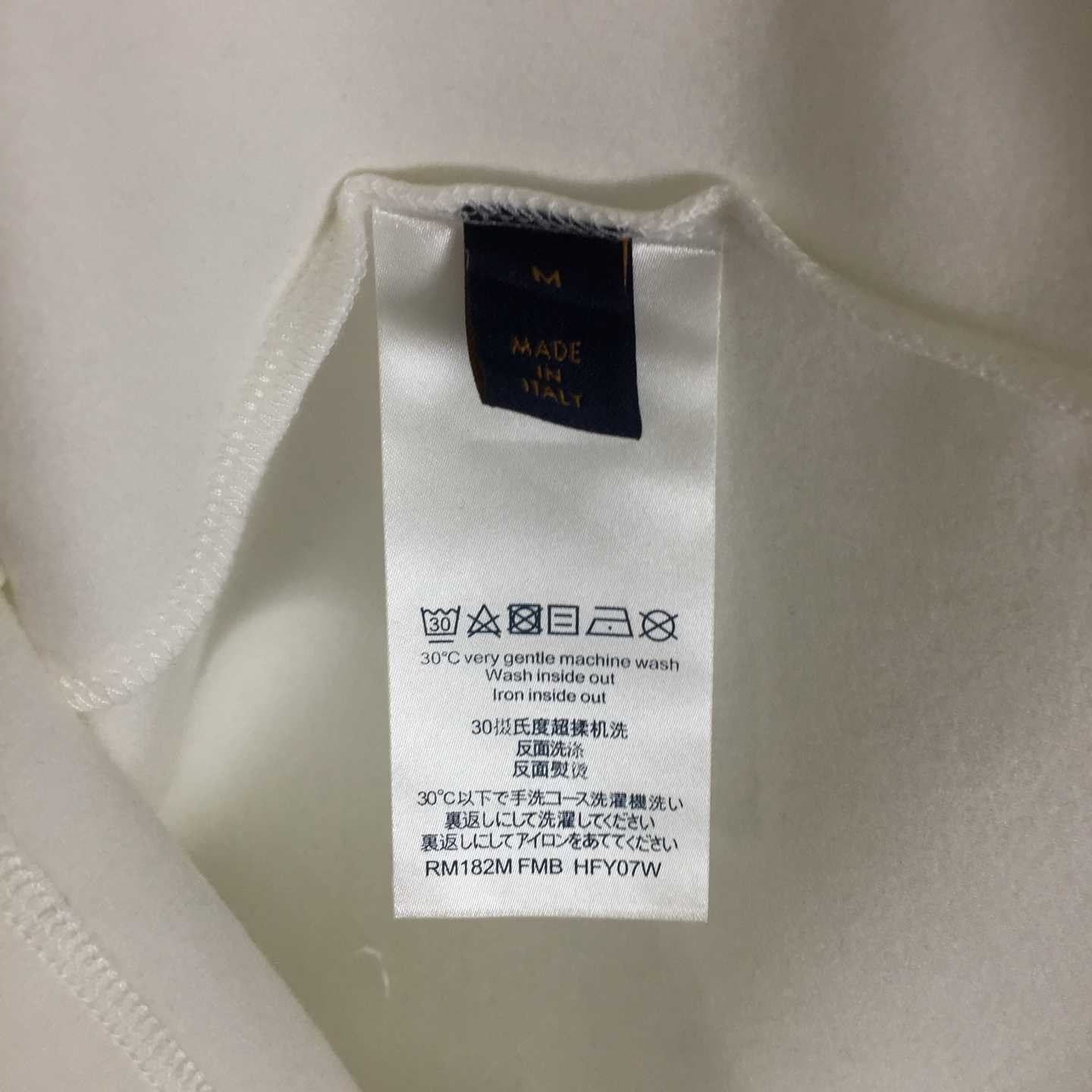 Louis Vuitton Embossed LV Long-Sleeved T-Shirt - DesignerGu