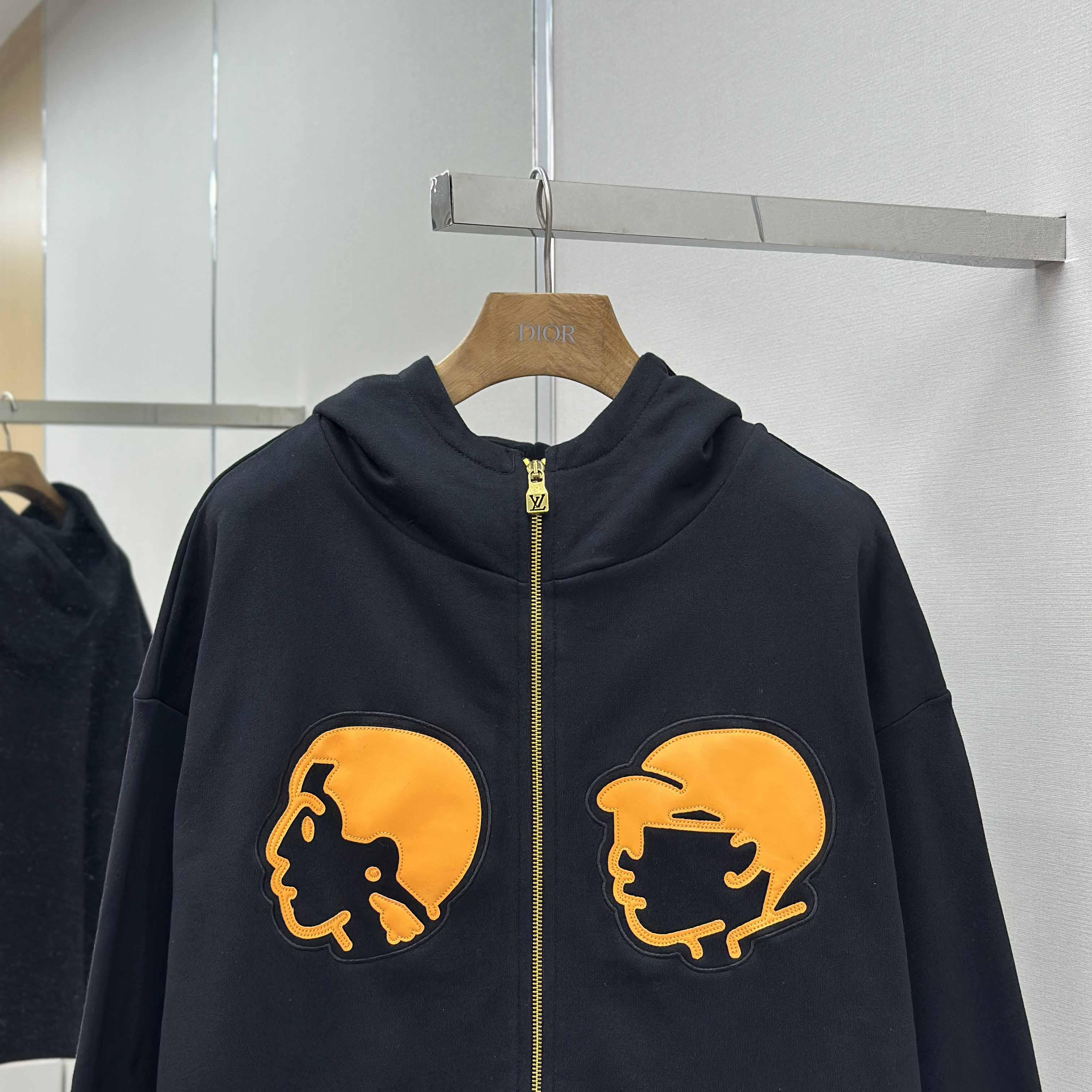 Louis Vuitton Zip Up Hoodie  1AIMQG - DesignerGu