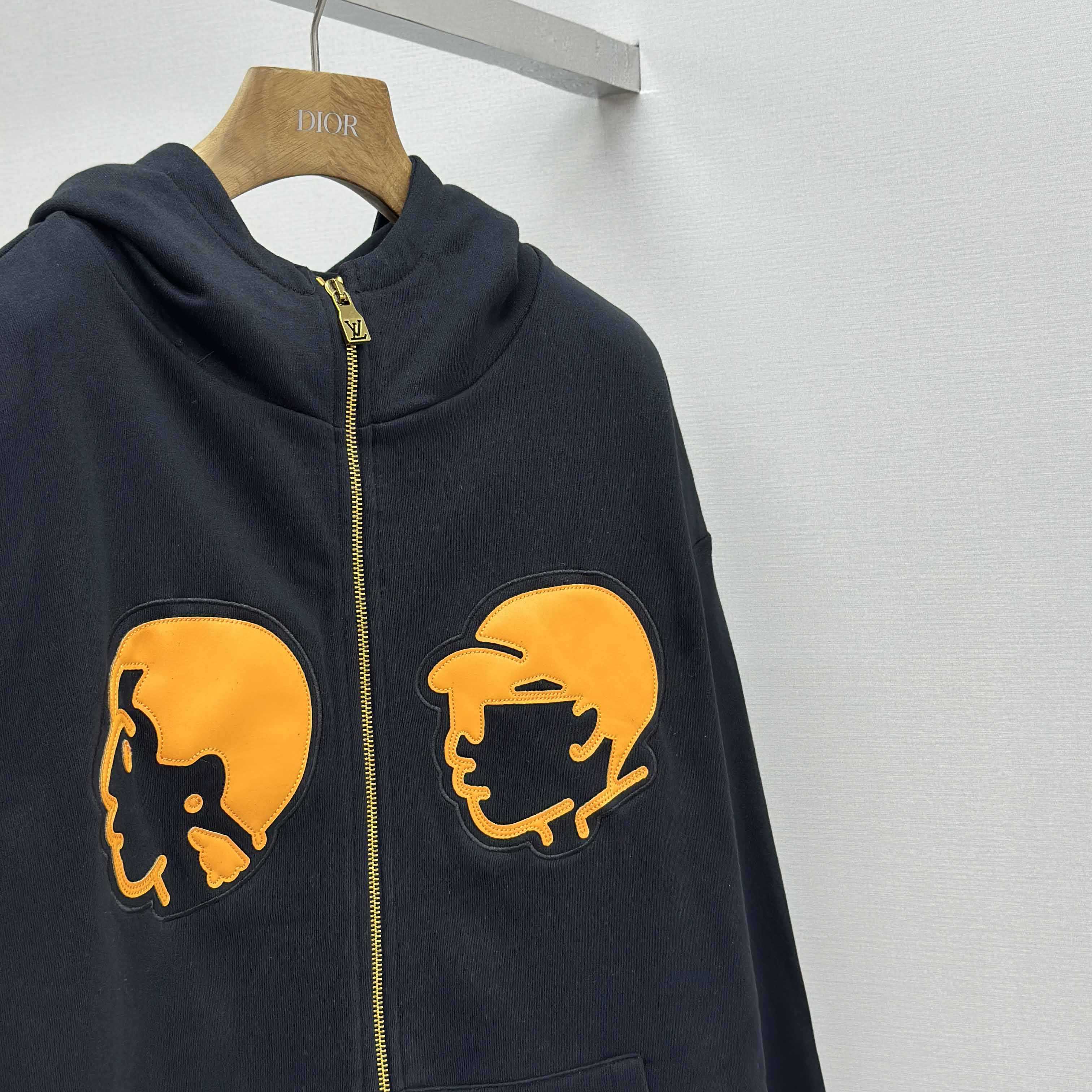 Louis Vuitton Zip Up Hoodie  1AIMQG - DesignerGu