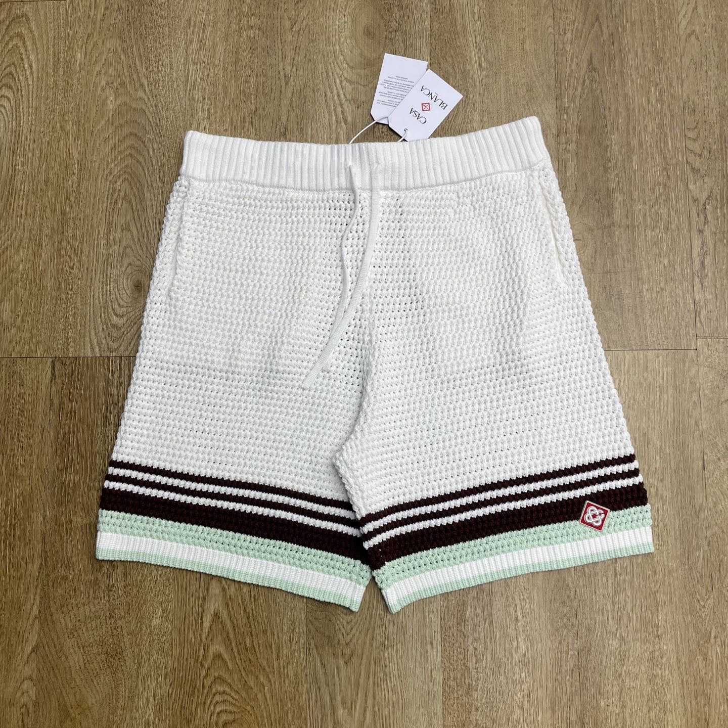 Casablanca Cotton Tennis Crochet Shorts    Z6034 - DesignerGu