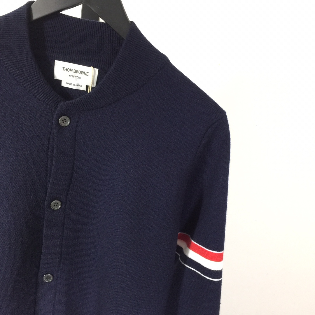 Thom Browne 4-Bar Cardigan - DesignerGu