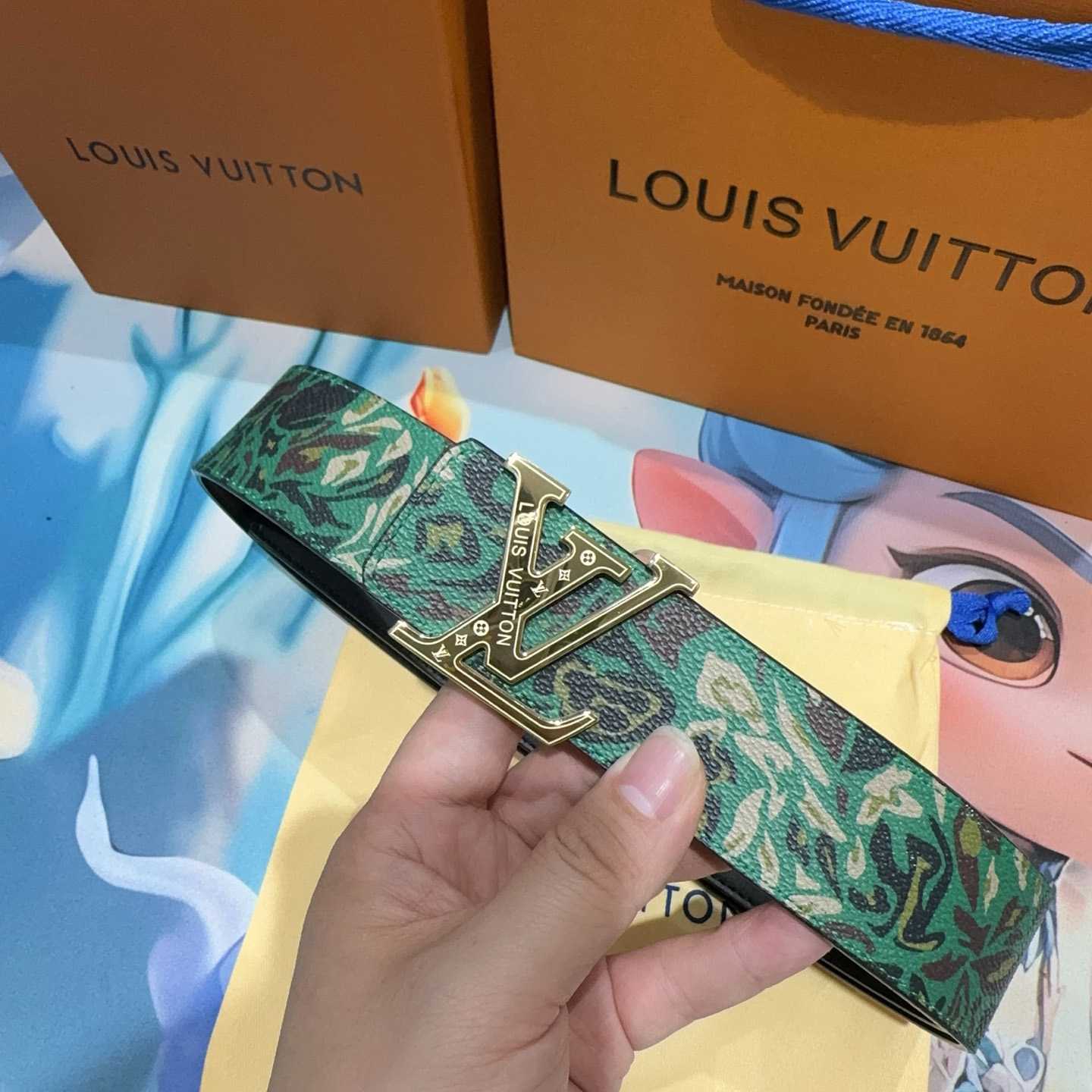 Louis Vuitton 40mm Reversible Belt  - DesignerGu