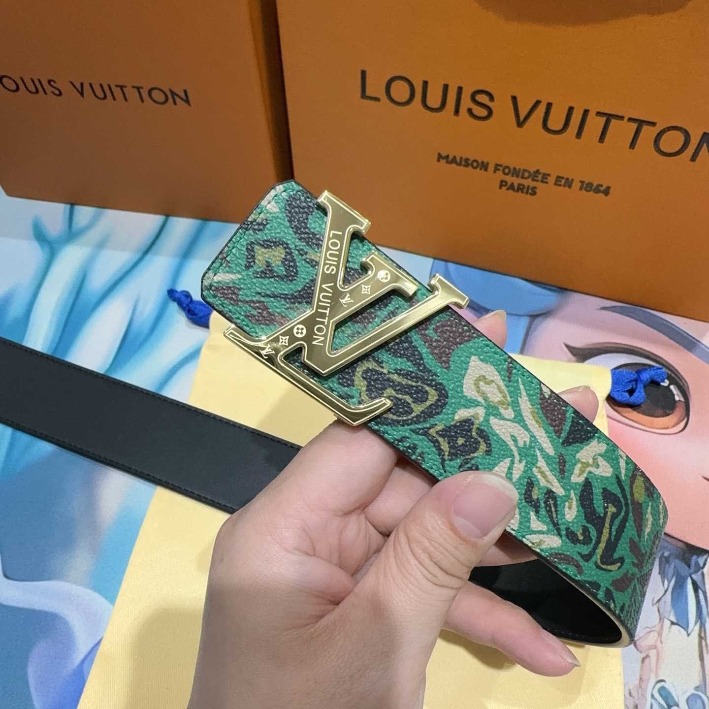 Louis Vuitton 40mm Reversible Belt  - DesignerGu