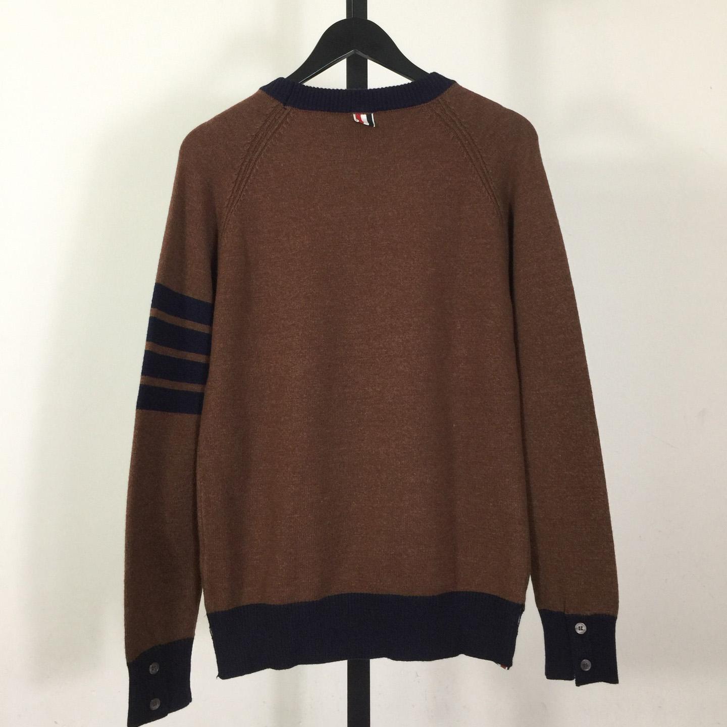 Thom Browne Wool Knit Jumper - DesignerGu