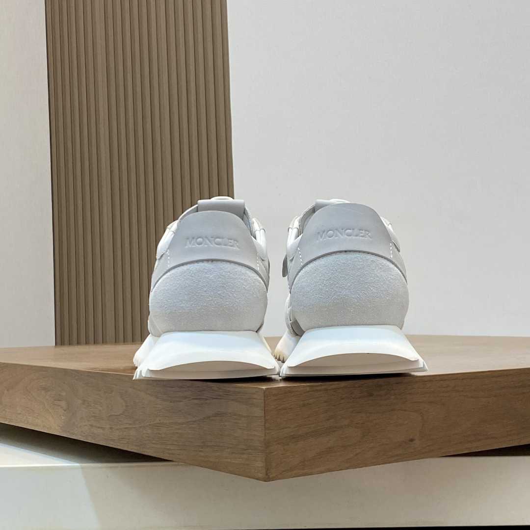 Moncler Pacey2 Suede & Nubuck Trainers - DesignerGu