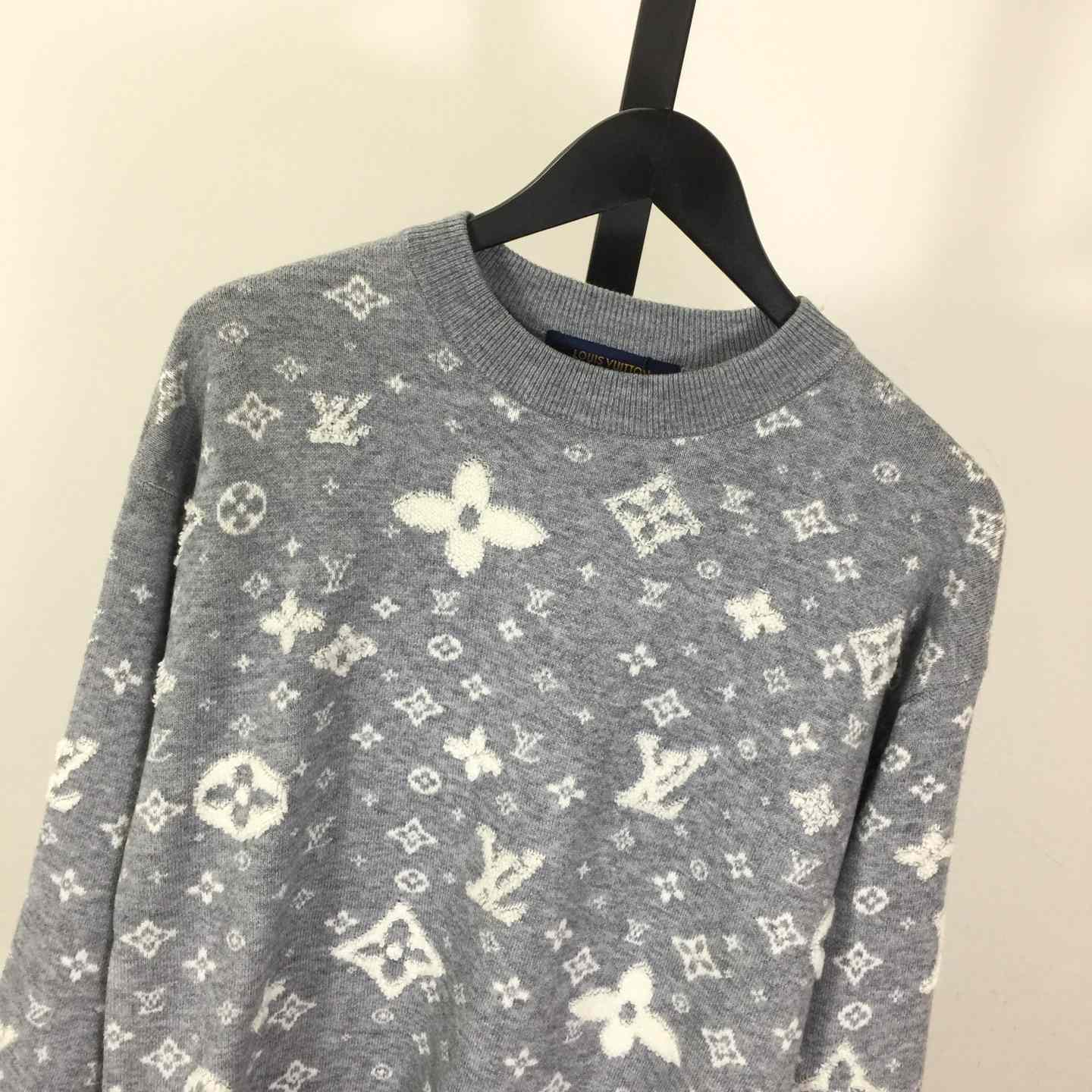 Louis Vuitton Monogram Wool Blend Pullover - DesignerGu
