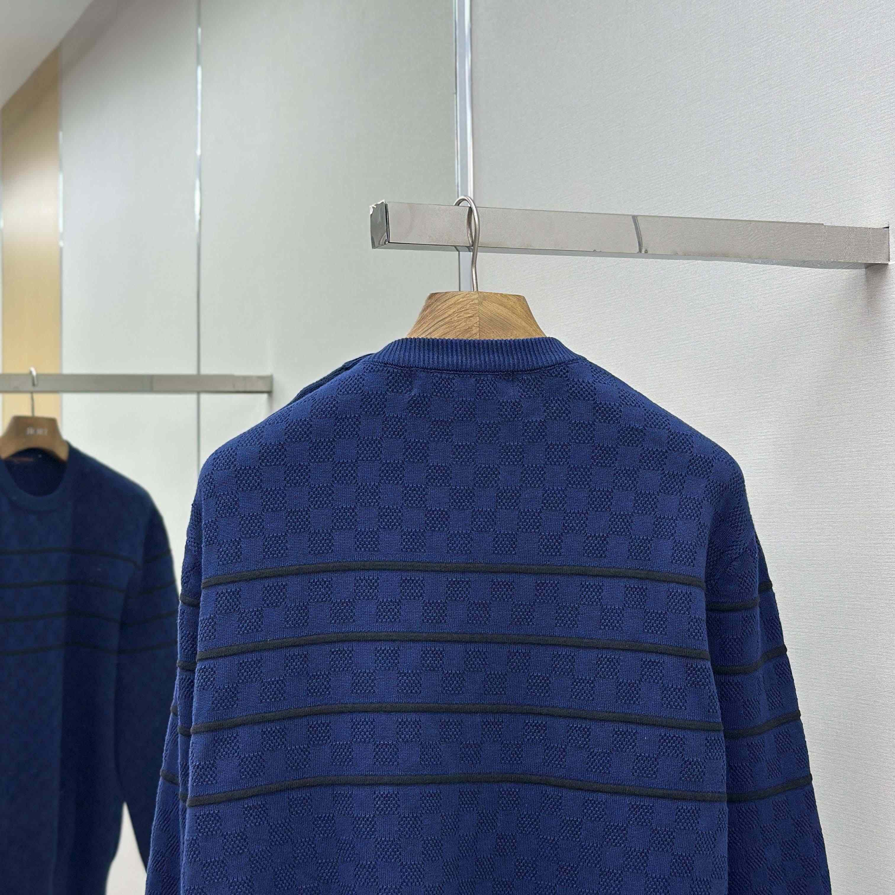 Louis Vuitton Damier Stripes Pullover - DesignerGu