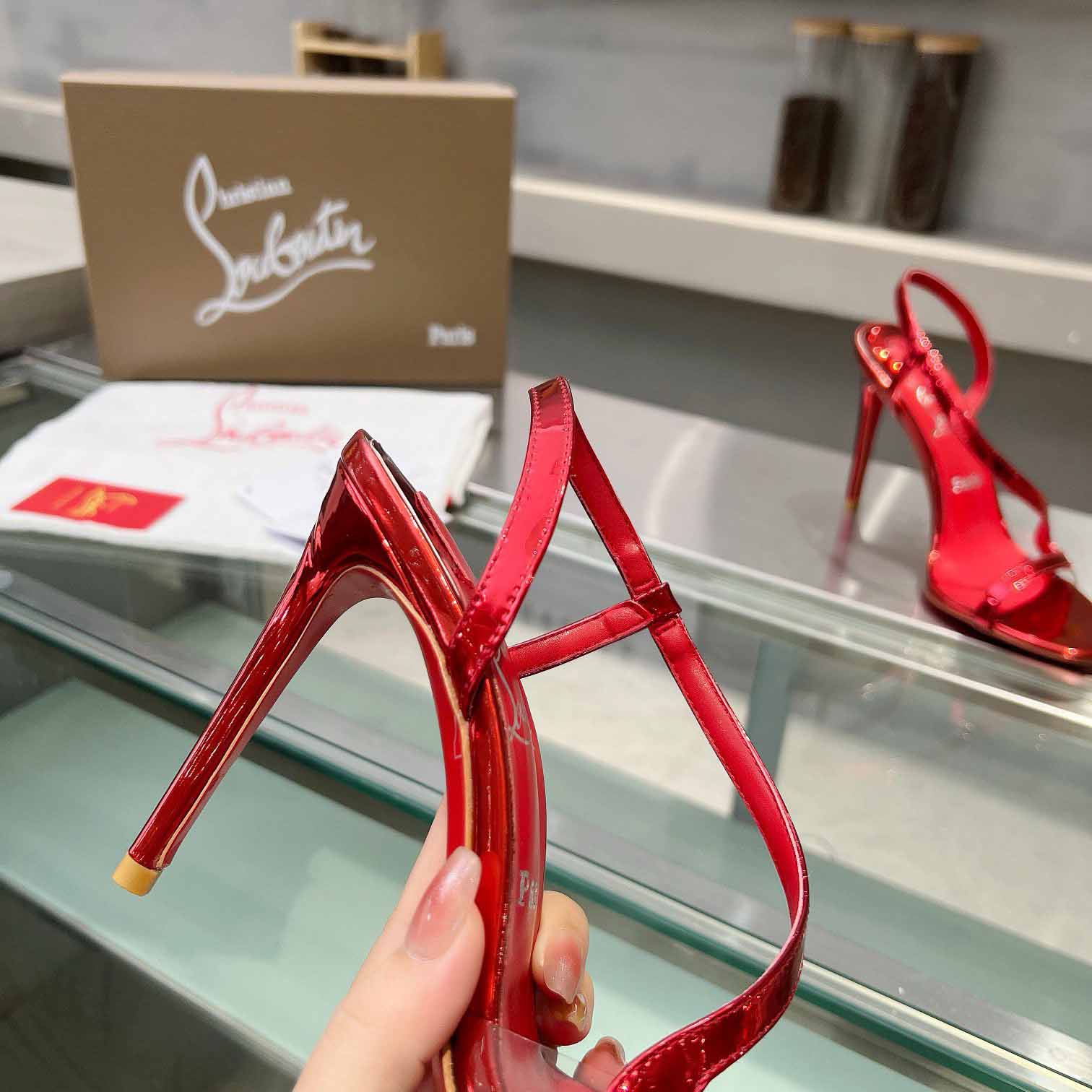 Christian Louboutin Rosalie 100 mm Sandals  - DesignerGu