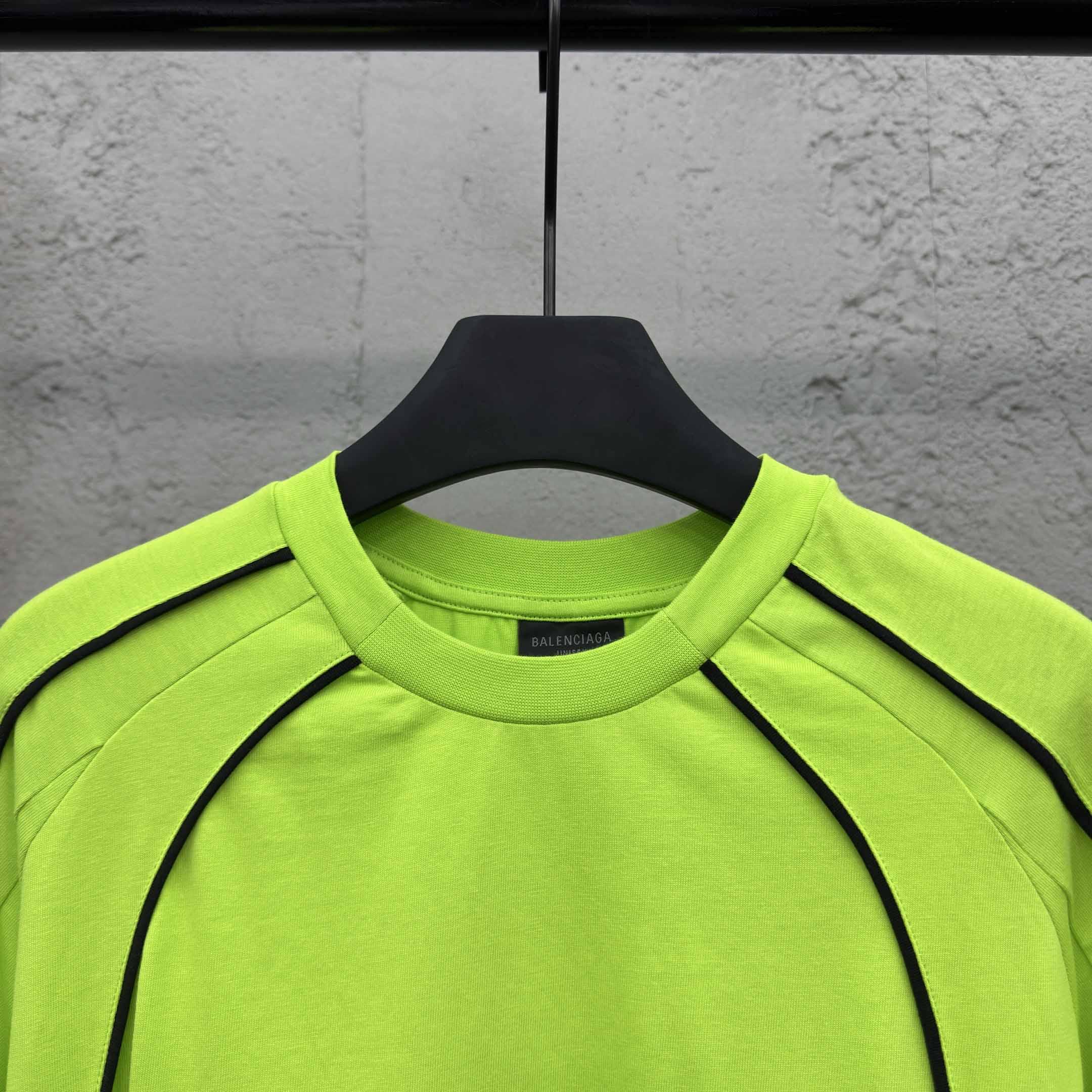 Balenciaga Paris Soccer T-Shirt Oversized  - DesignerGu