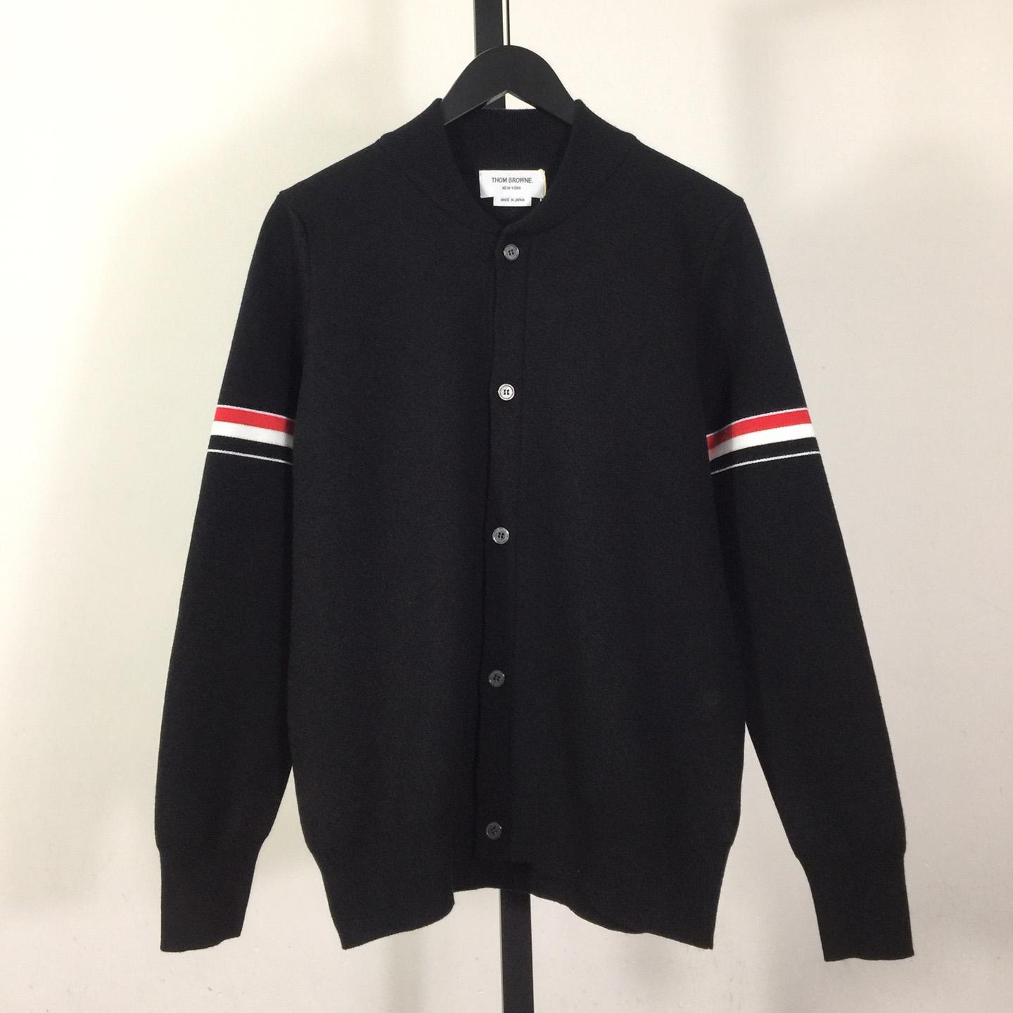 Thom Browne 4-Bar Cardigan - DesignerGu