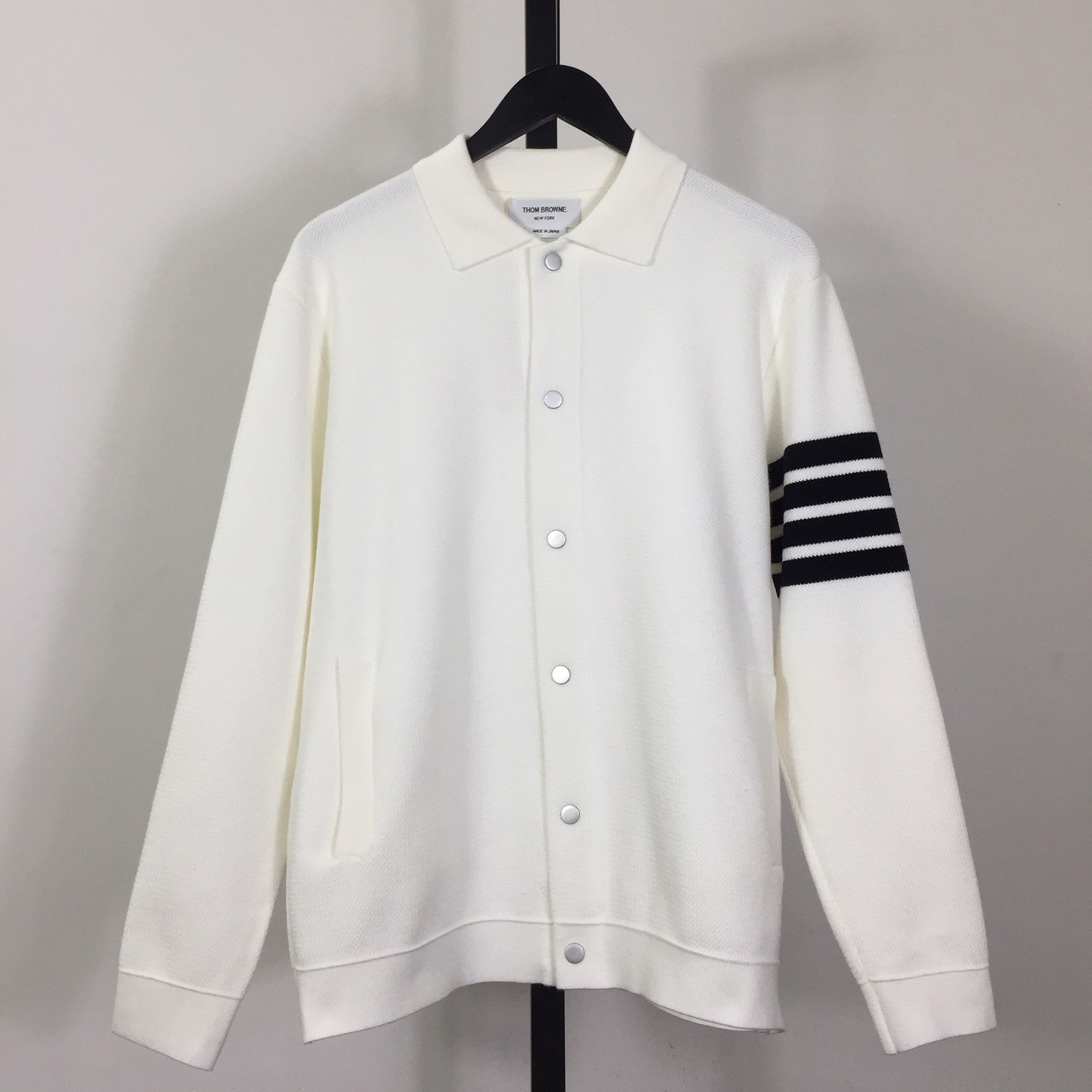 Thom Browne 4-Bar Cardigan - DesignerGu