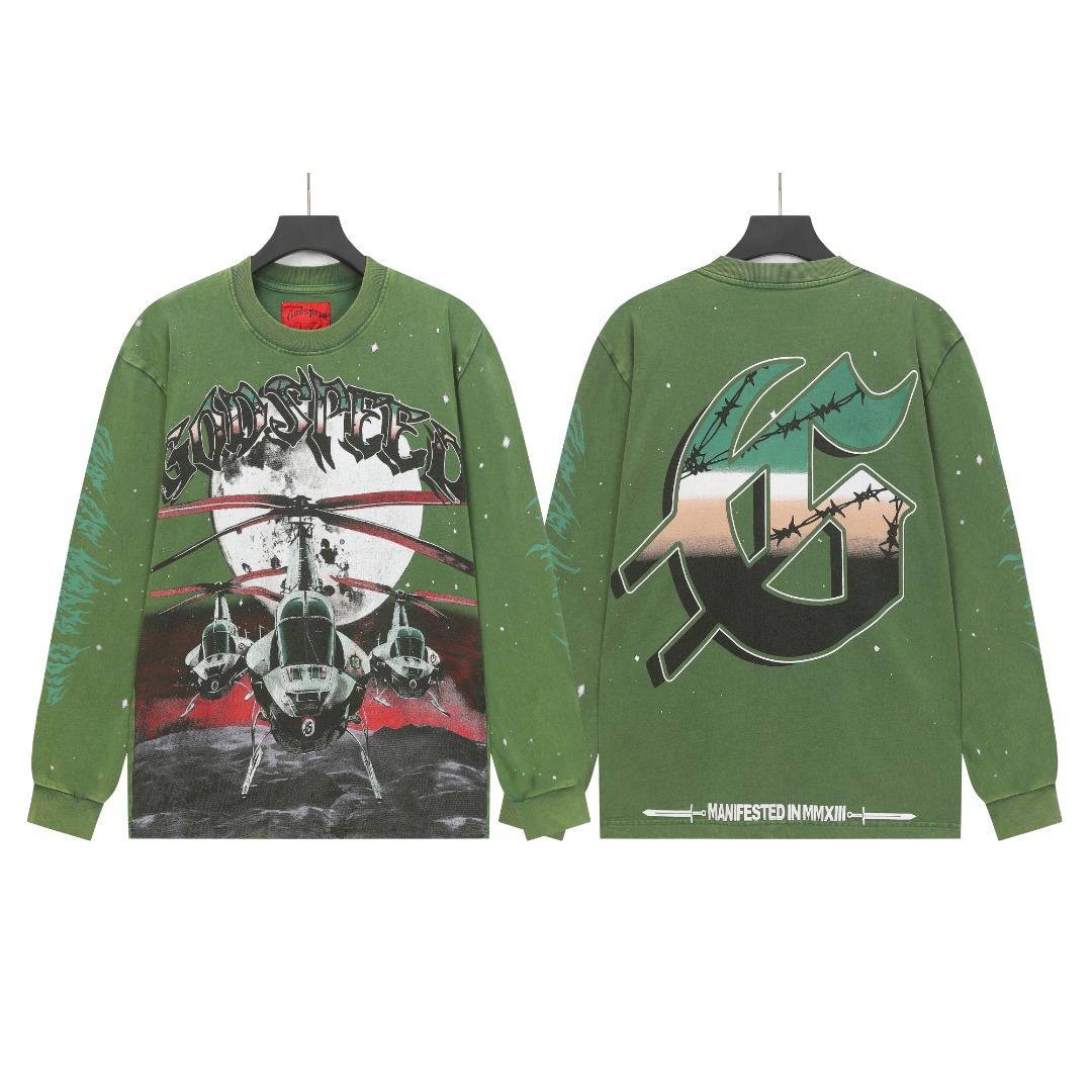 Godspeed Airstrike L/S T-Shirt - DesignerGu
