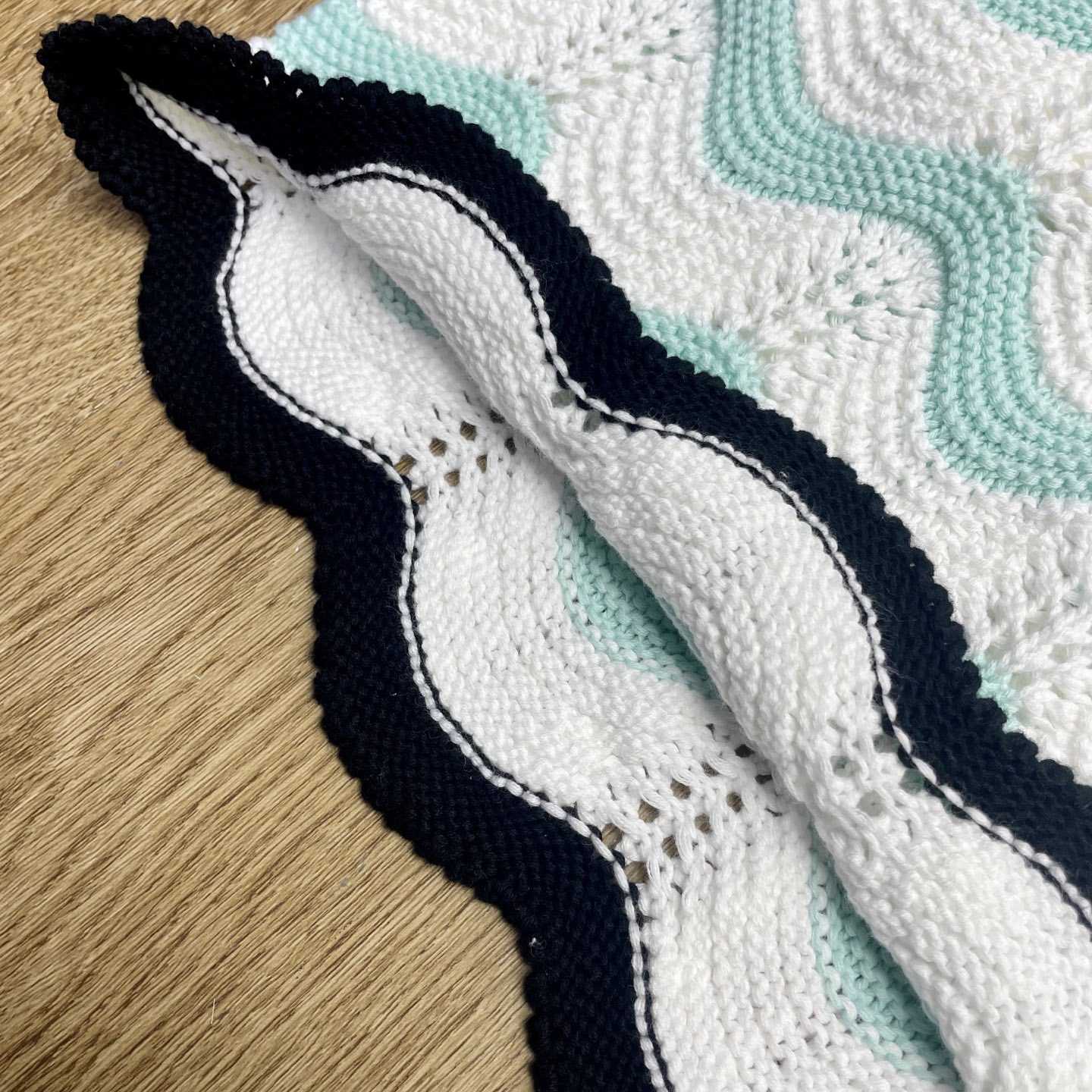 Casablanca Gradient Wave Cotton Crochet Shorts   D0111 - DesignerGu