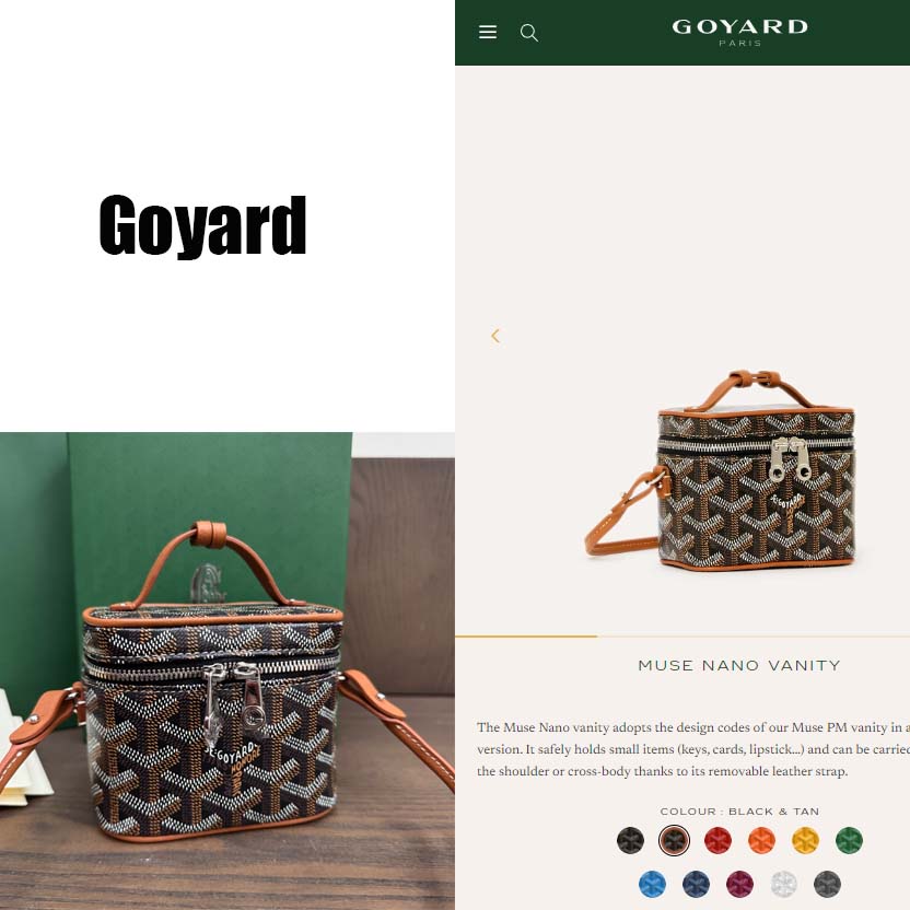 Goyard Muse Nano Vanity - DesignerGu