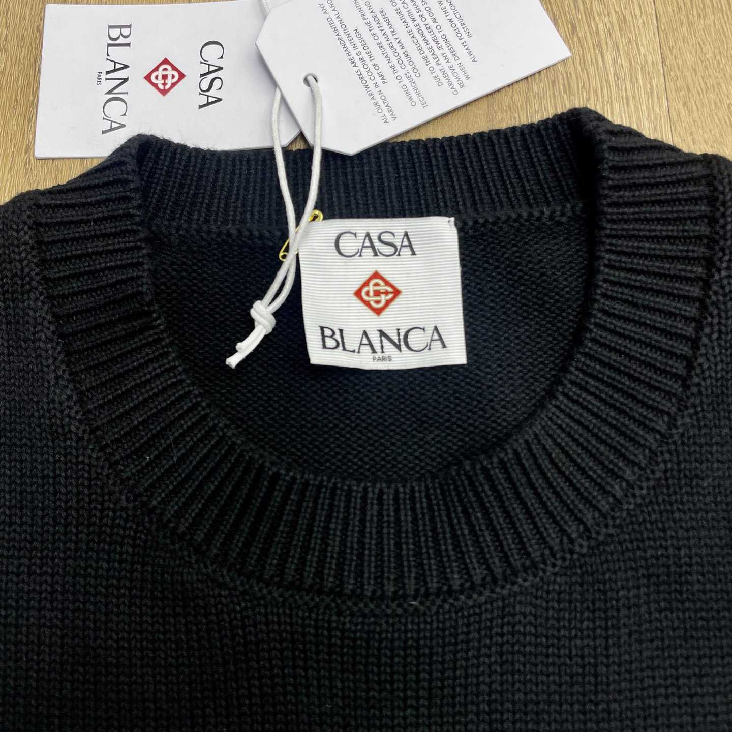 Casablanca Cotton Embroidered Mushroom Jumper  D0113 - DesignerGu