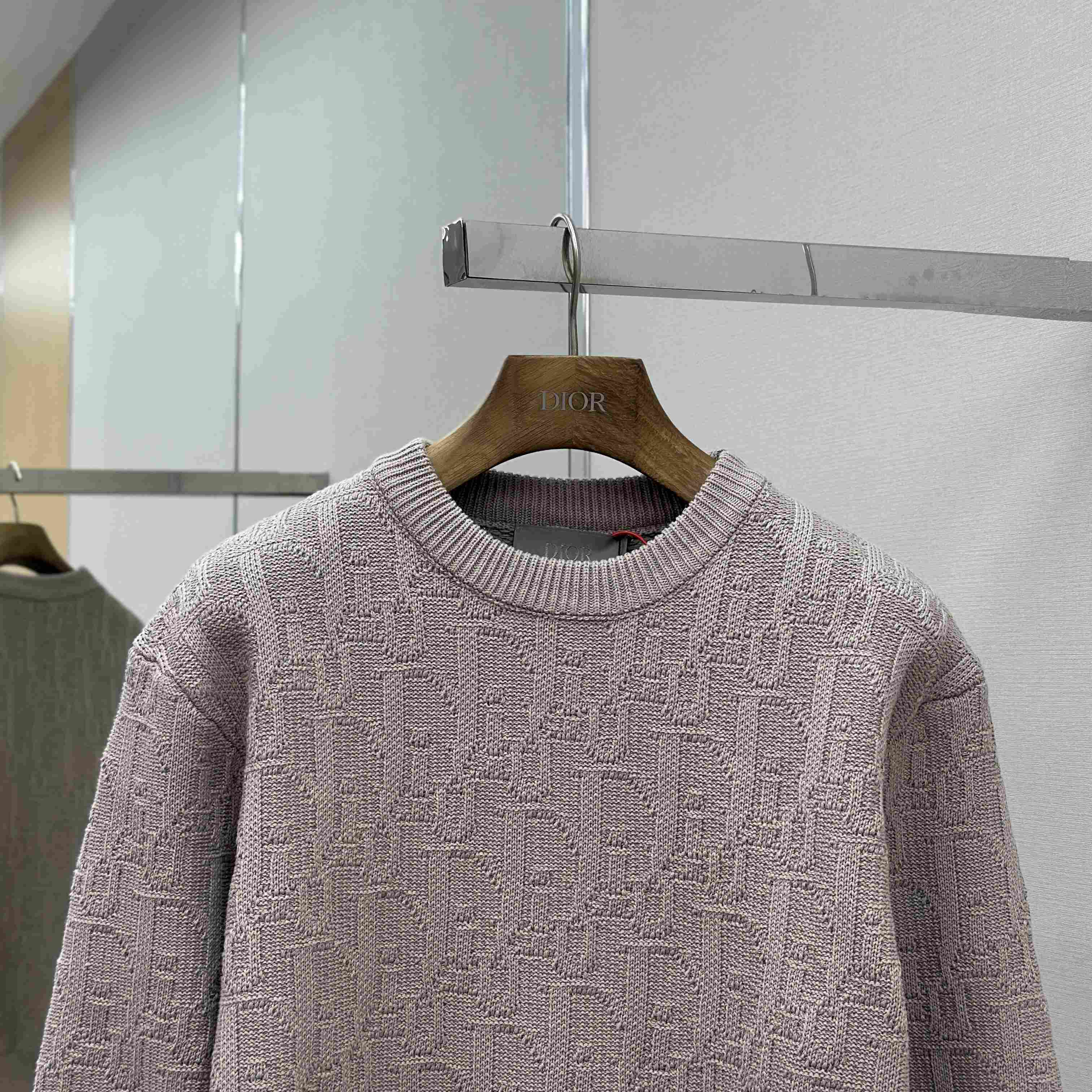 Dior Oblique Cotton Blend Sweater - DesignerGu
