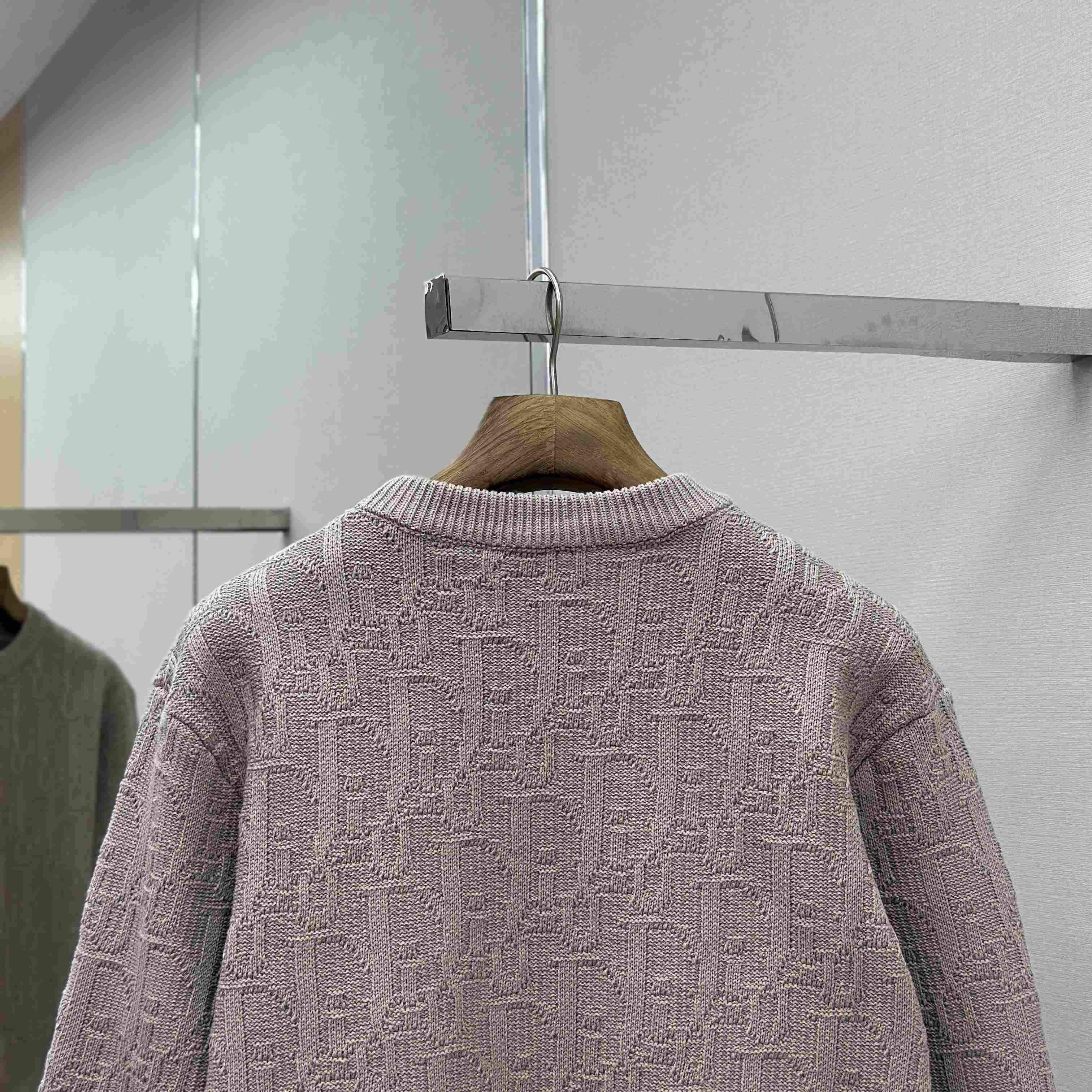 Dior Oblique Cotton Blend Sweater - DesignerGu