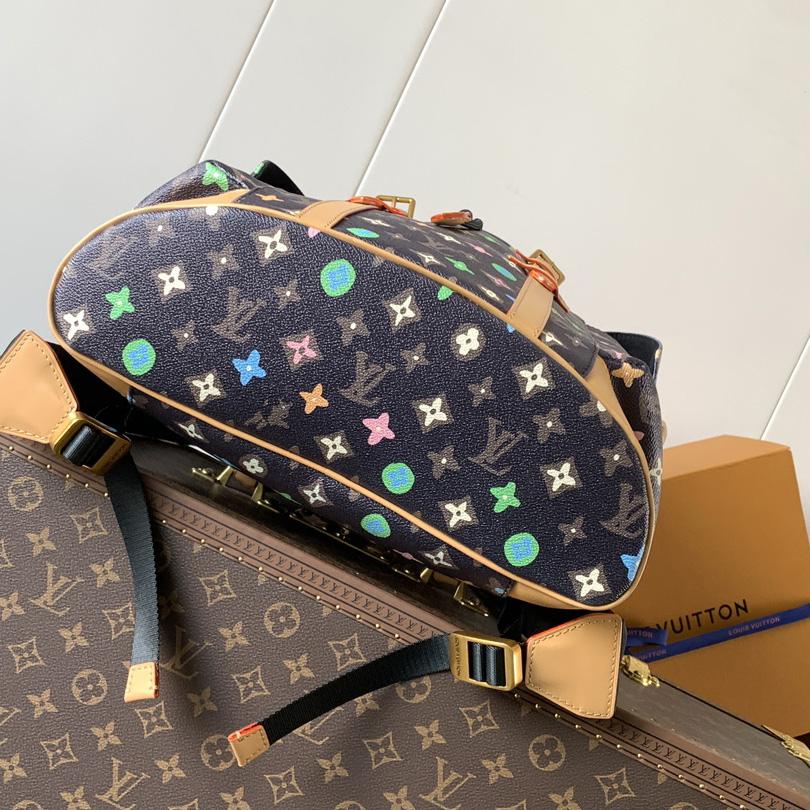  Louis Vuitton x Takashi Murakami Christopher Backpack   M25240 - DesignerGu