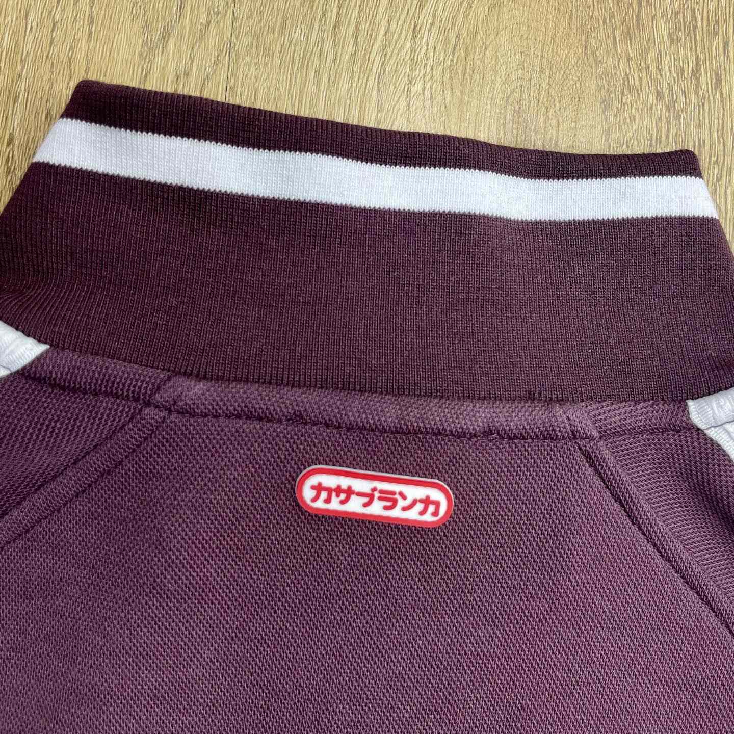 Casablanca Quarter Zip Laurel Sweatshirt   c1104 - DesignerGu