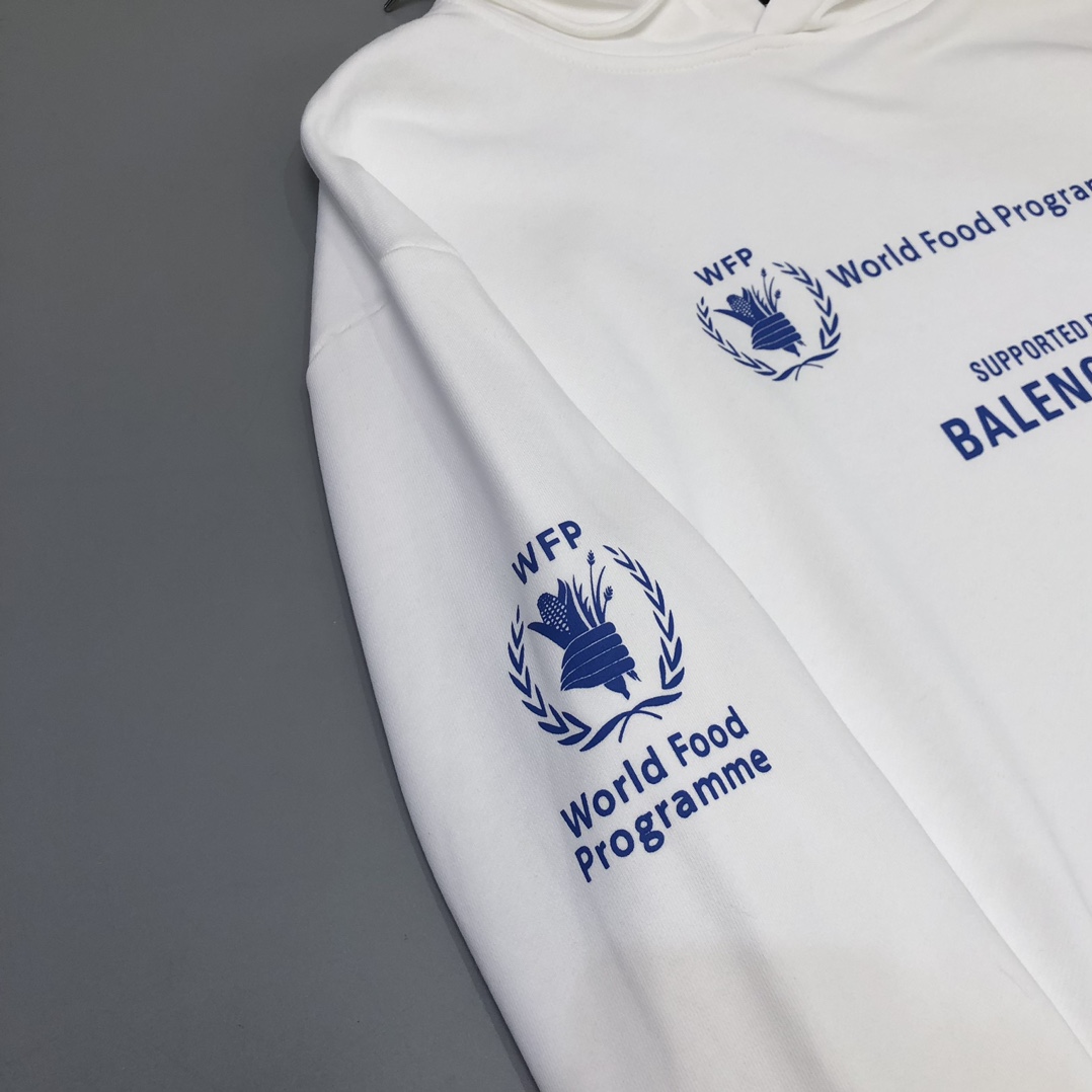 Balenciaga WFP Food Alphabet Hoodie - DesignerGu