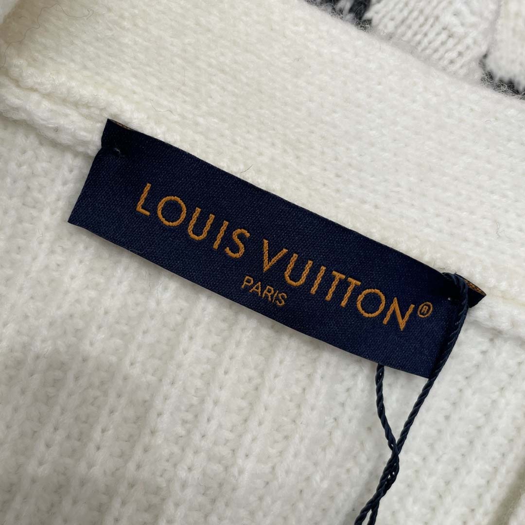 Louis Vuitton Graphic Knitted Cardigan   1AJBX9 - DesignerGu