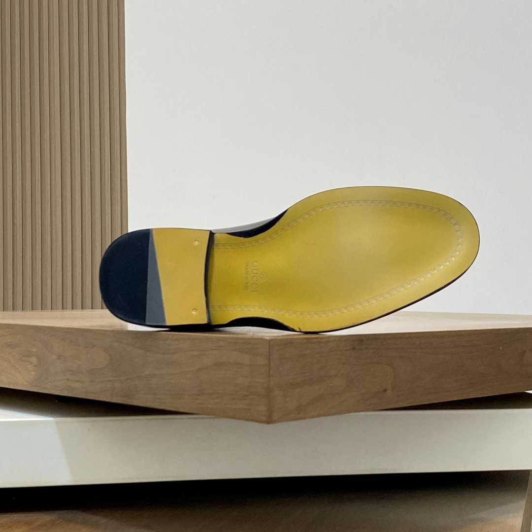 Gucci Leather Ankle Boots - DesignerGu