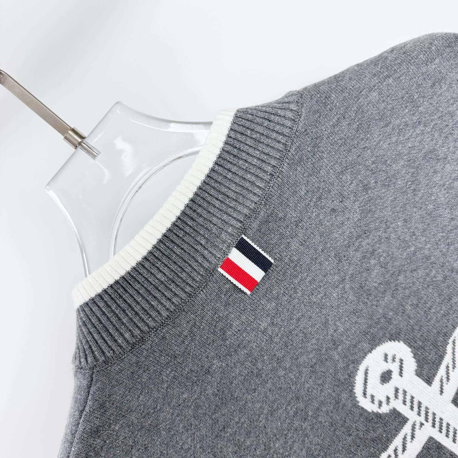 Thom Browne Wool Knit Cardigan - DesignerGu
