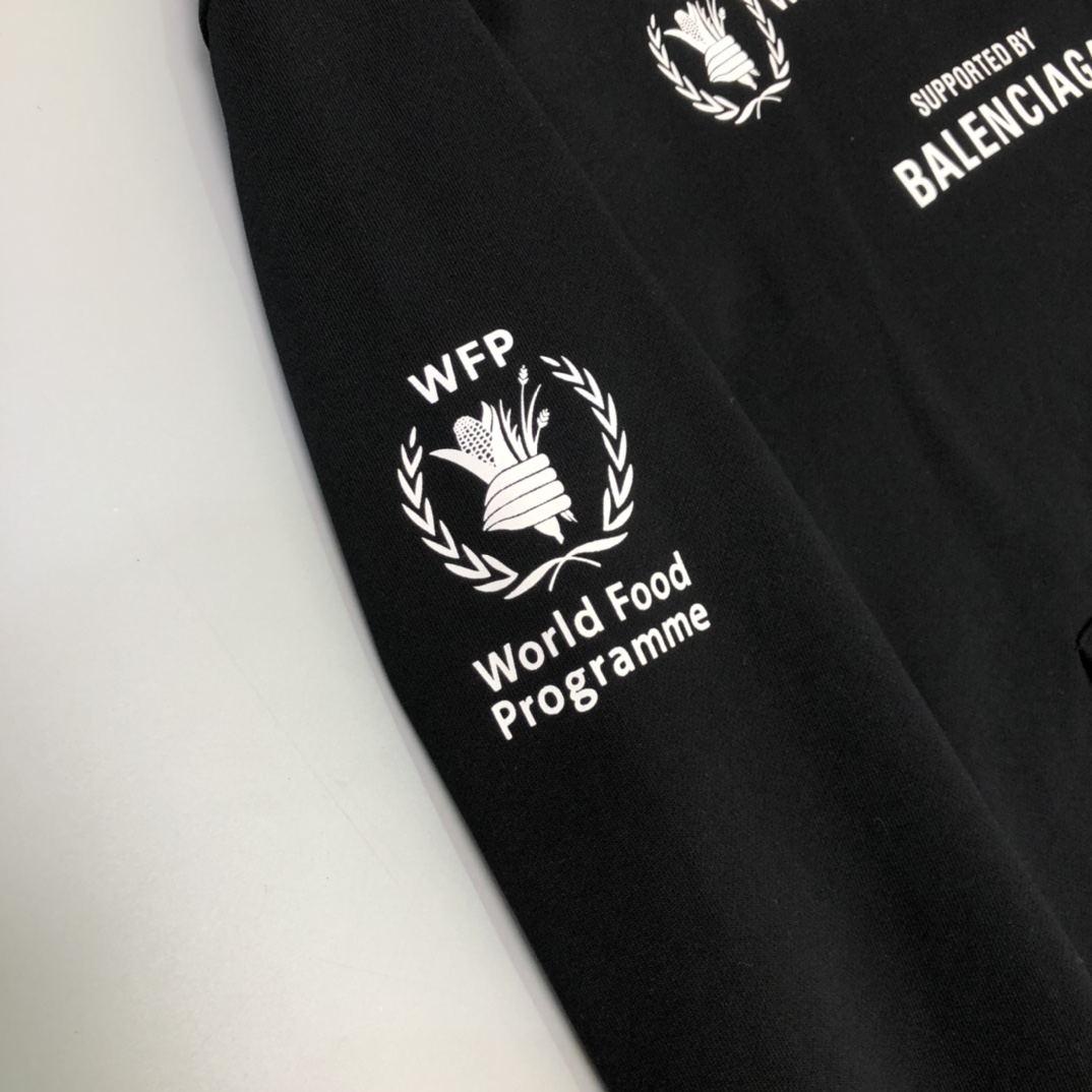 Balenciaga WFP Food Alphabet Hoodie - DesignerGu