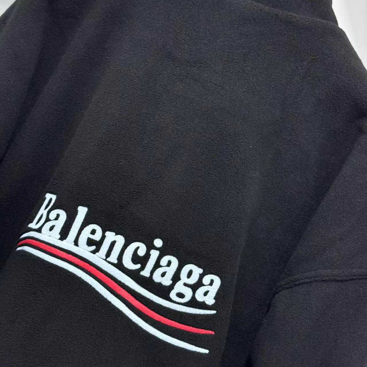 Balenciaga Political Campaign Zip-Up Jacket - DesignerGu