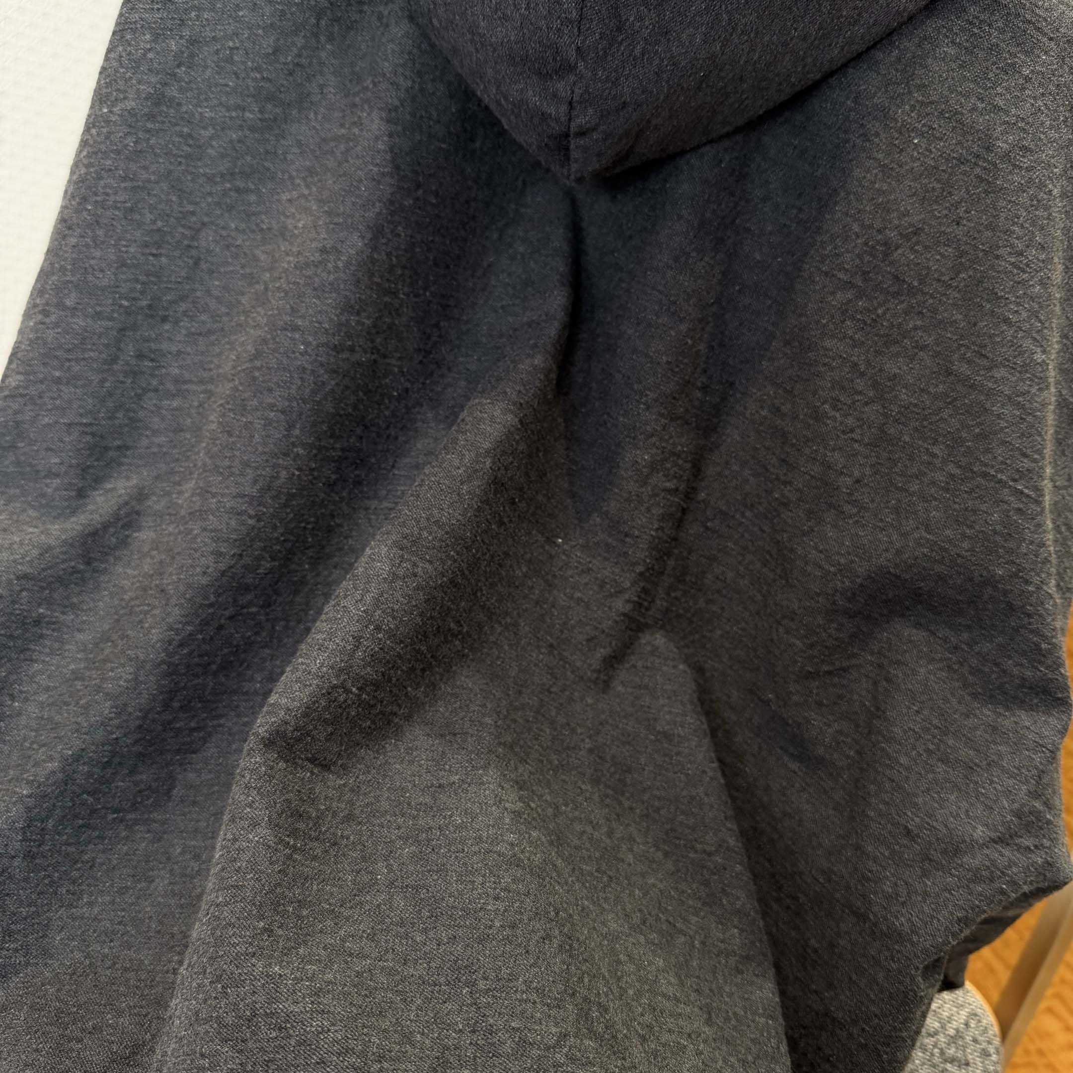 Balenciaga Men's Trompe L'œil Hoodie in Anthracite - DesignerGu