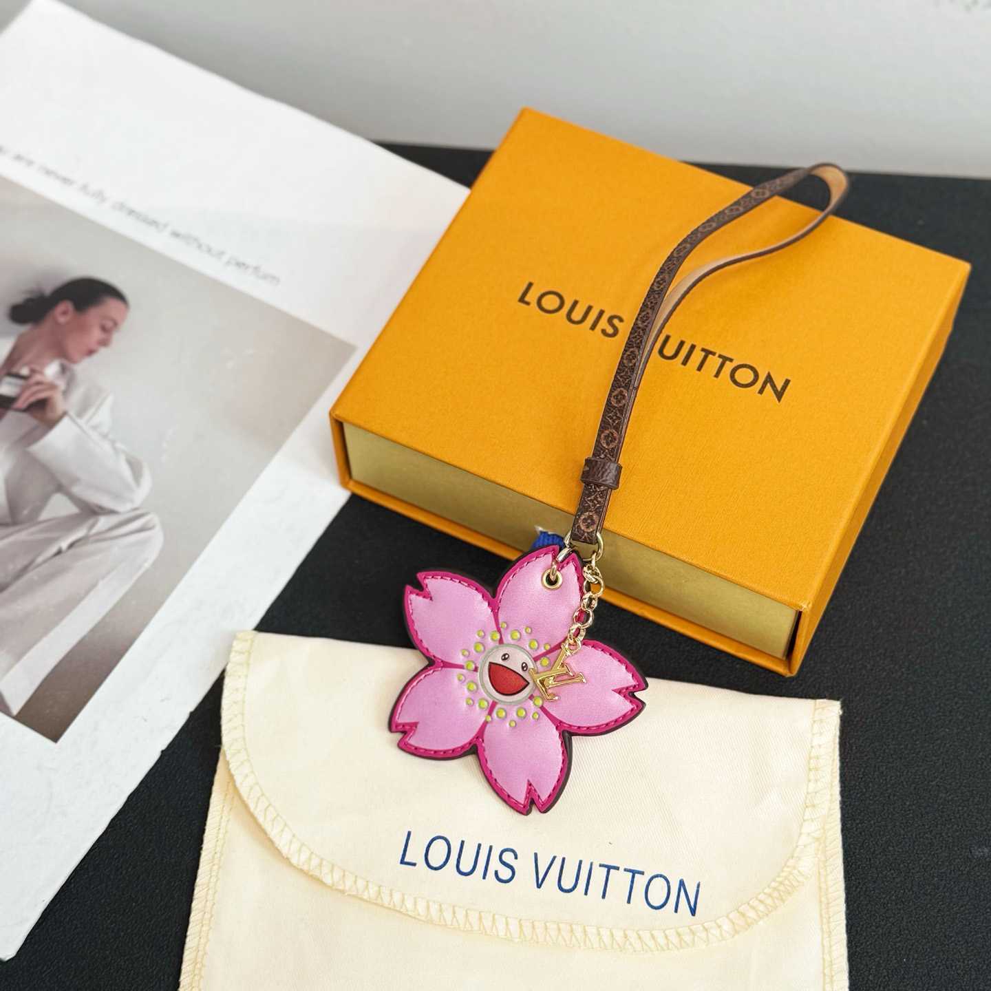 Louis Vuitton x Takashi Murakami bag charm - DesignerGu