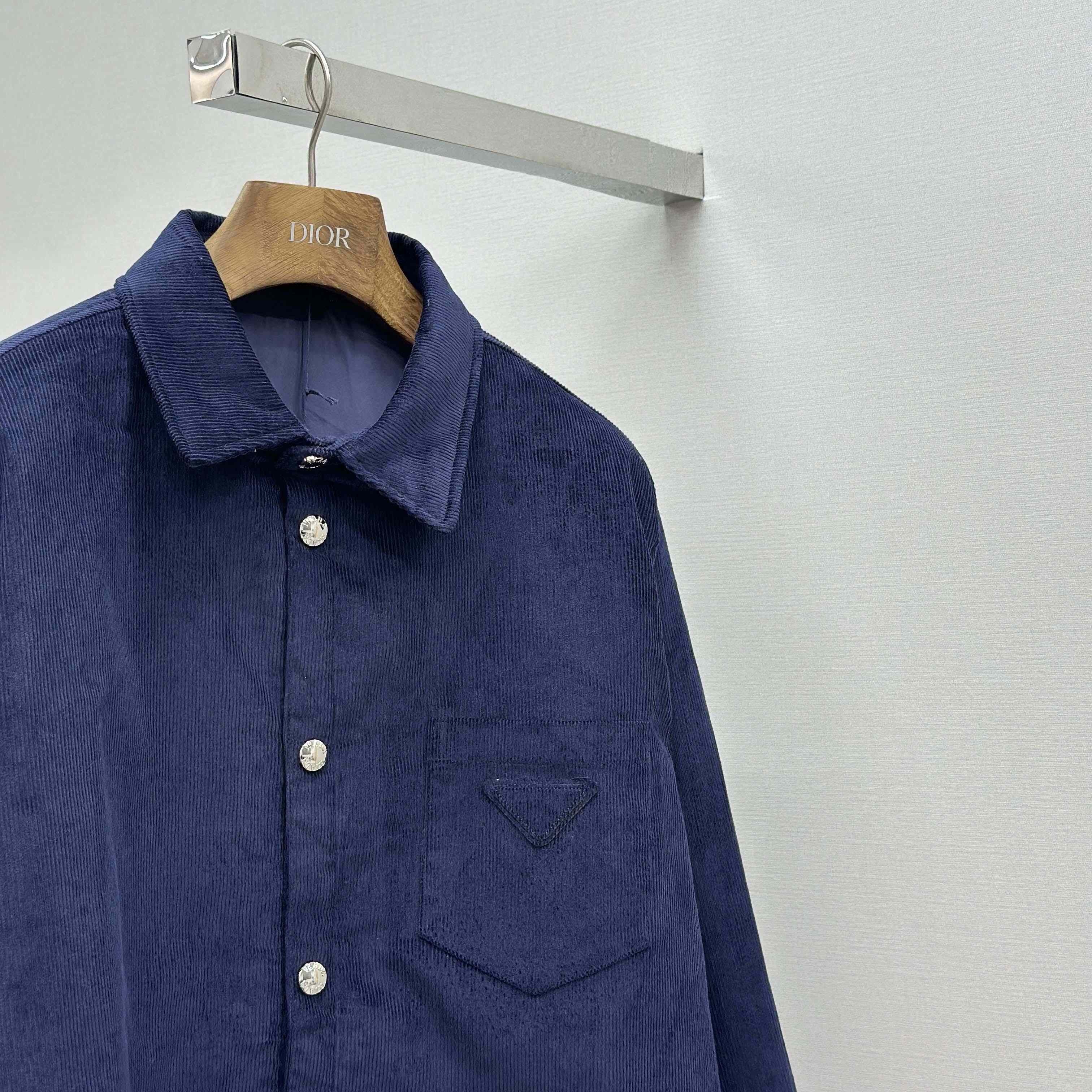 Prada Corduroy Shirt - DesignerGu