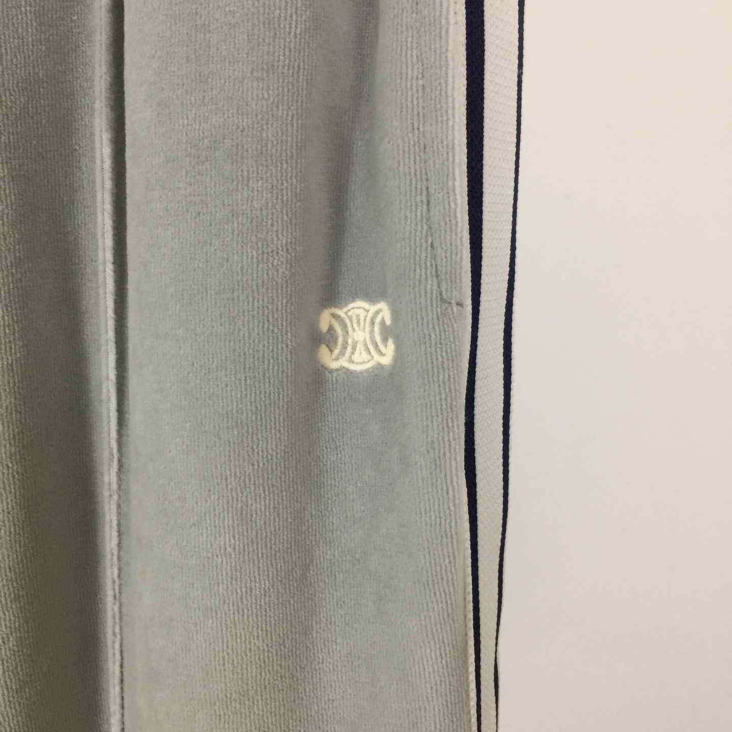 Celine Tracksuit Pants In Velvet Jersey - DesignerGu