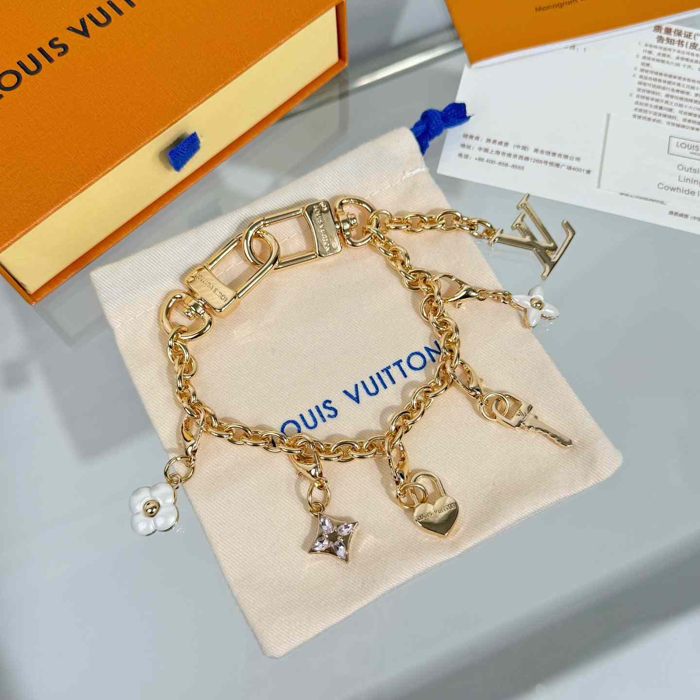 Louis Vuitton LV Charms Bag Charm  M02943 - DesignerGu