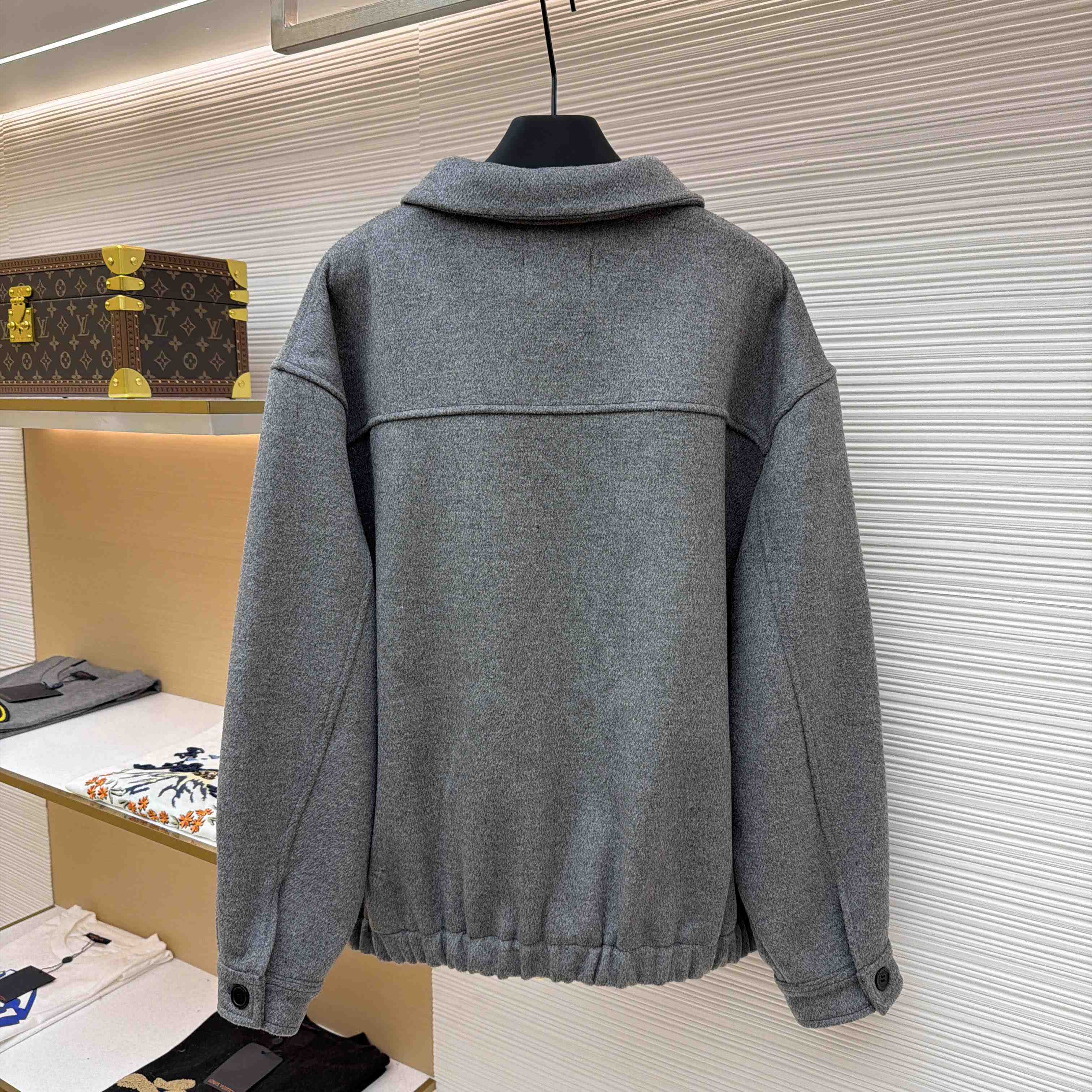 Miu Miu Double Cashmere Blouson Jacket - DesignerGu