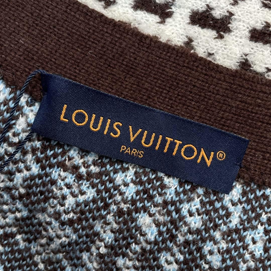 Louis Vuitton Textured Plaid Cardigan   1AJBSP - DesignerGu
