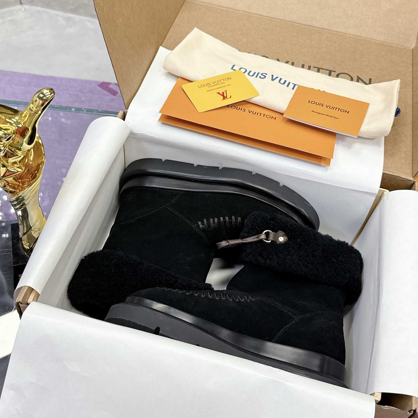 Louis Vuitton Cortina Ankle Boot   1AIUEG - DesignerGu