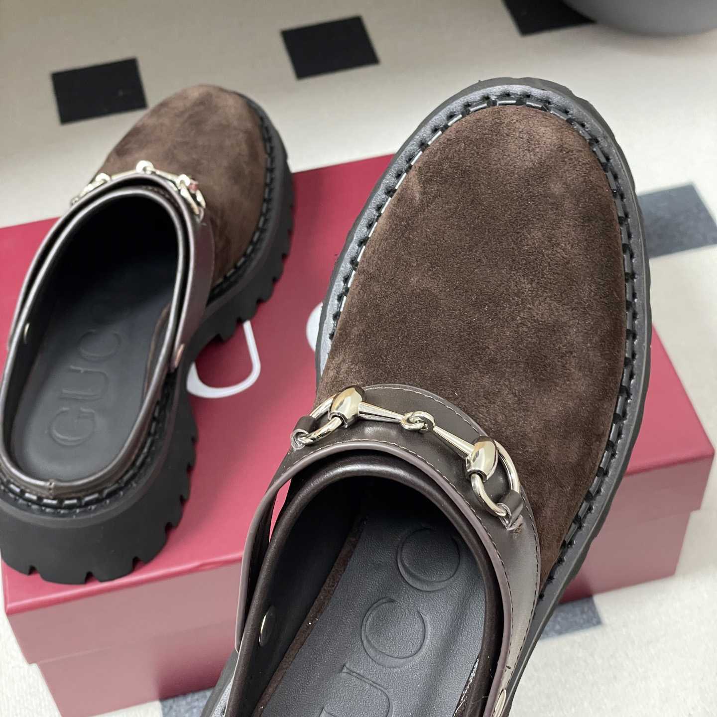 Gucci Women's Mule With Horsebit - DesignerGu