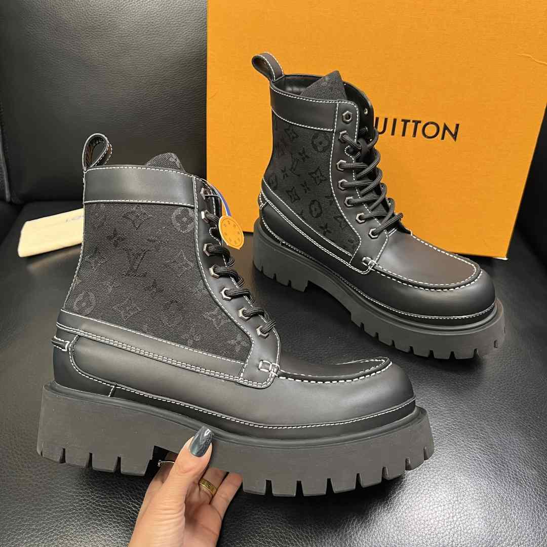 Louis Vuitton LV Remix Ankle Boot   1AIIQM - DesignerGu