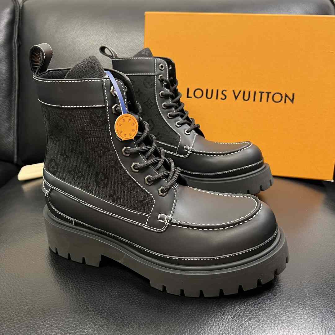Louis Vuitton LV Remix Ankle Boot   1AIIQM - DesignerGu