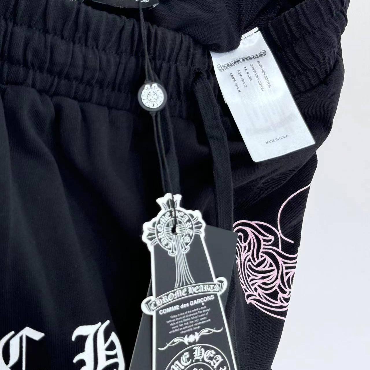 Chrome Hearts - x Deadly Doll Black Comic Print Pants - DesignerGu