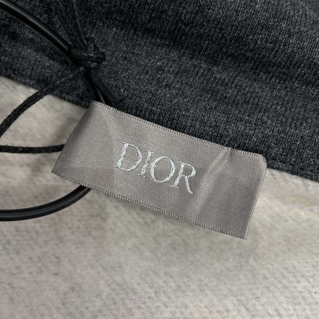 Dior CD Icon Half-Zip Sweatshirt  - DesignerGu