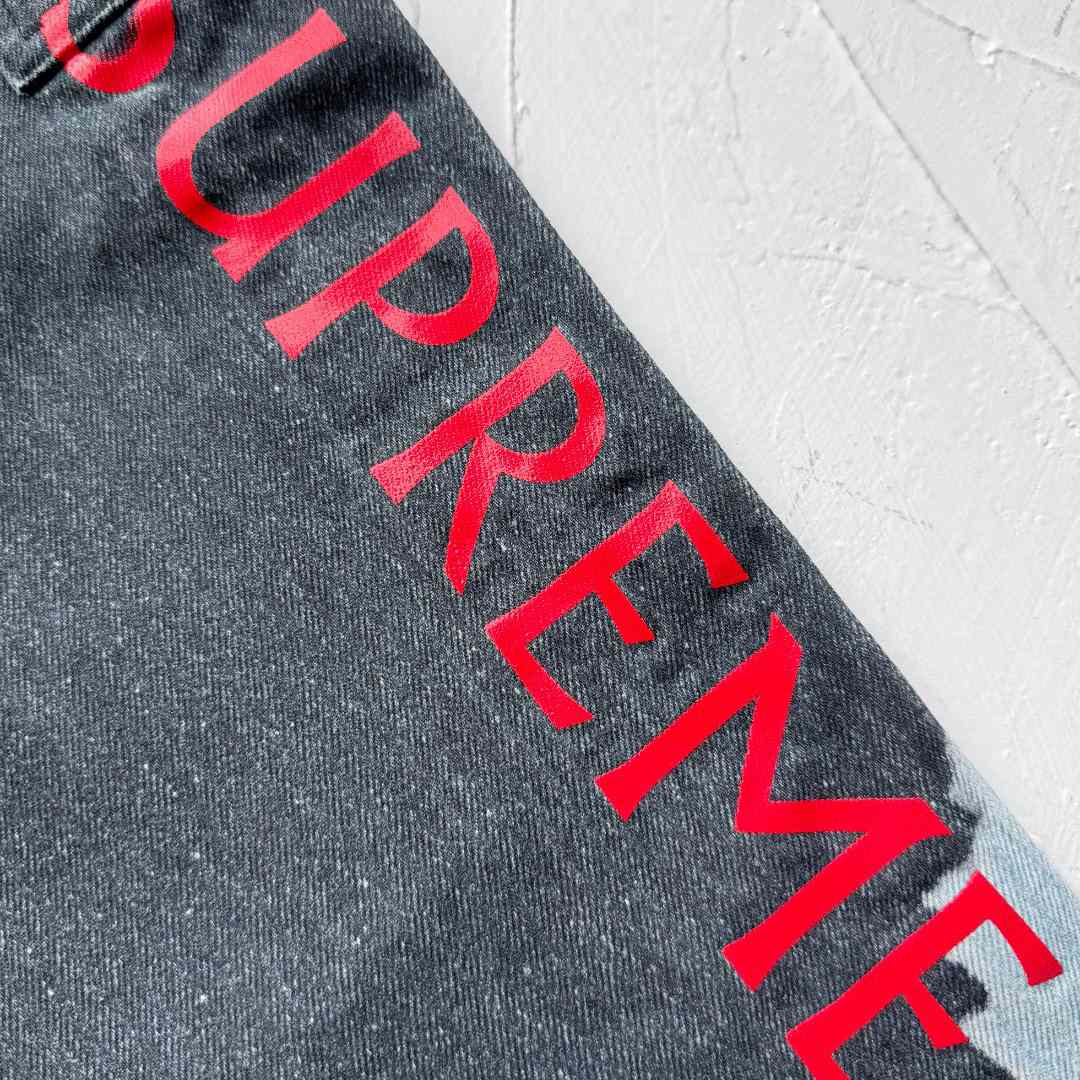 Supreme x Damien Hirst Painter Jean 'Black' - DesignerGu