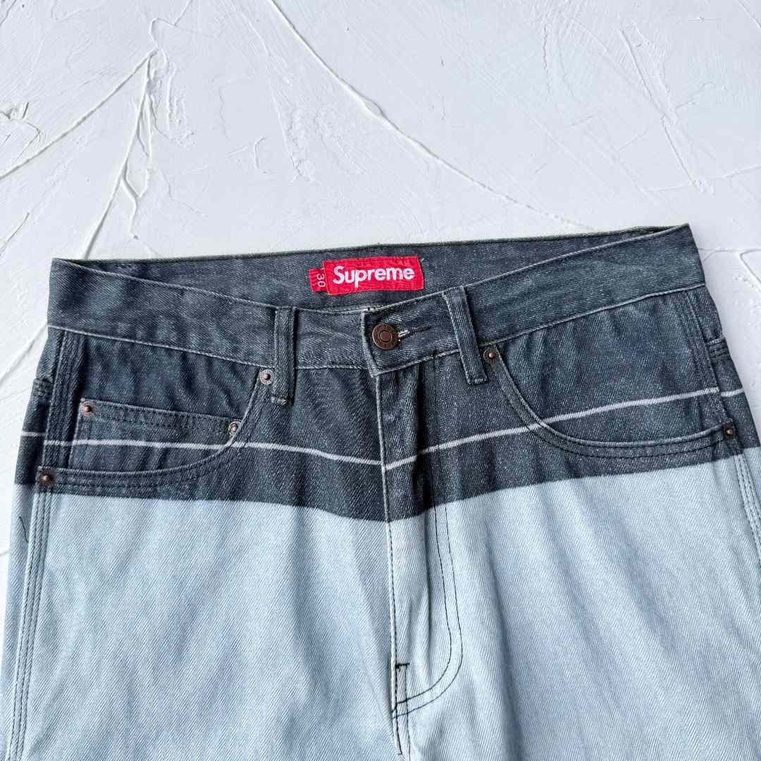 Supreme x Damien Hirst Painter Jean 'Black' - DesignerGu