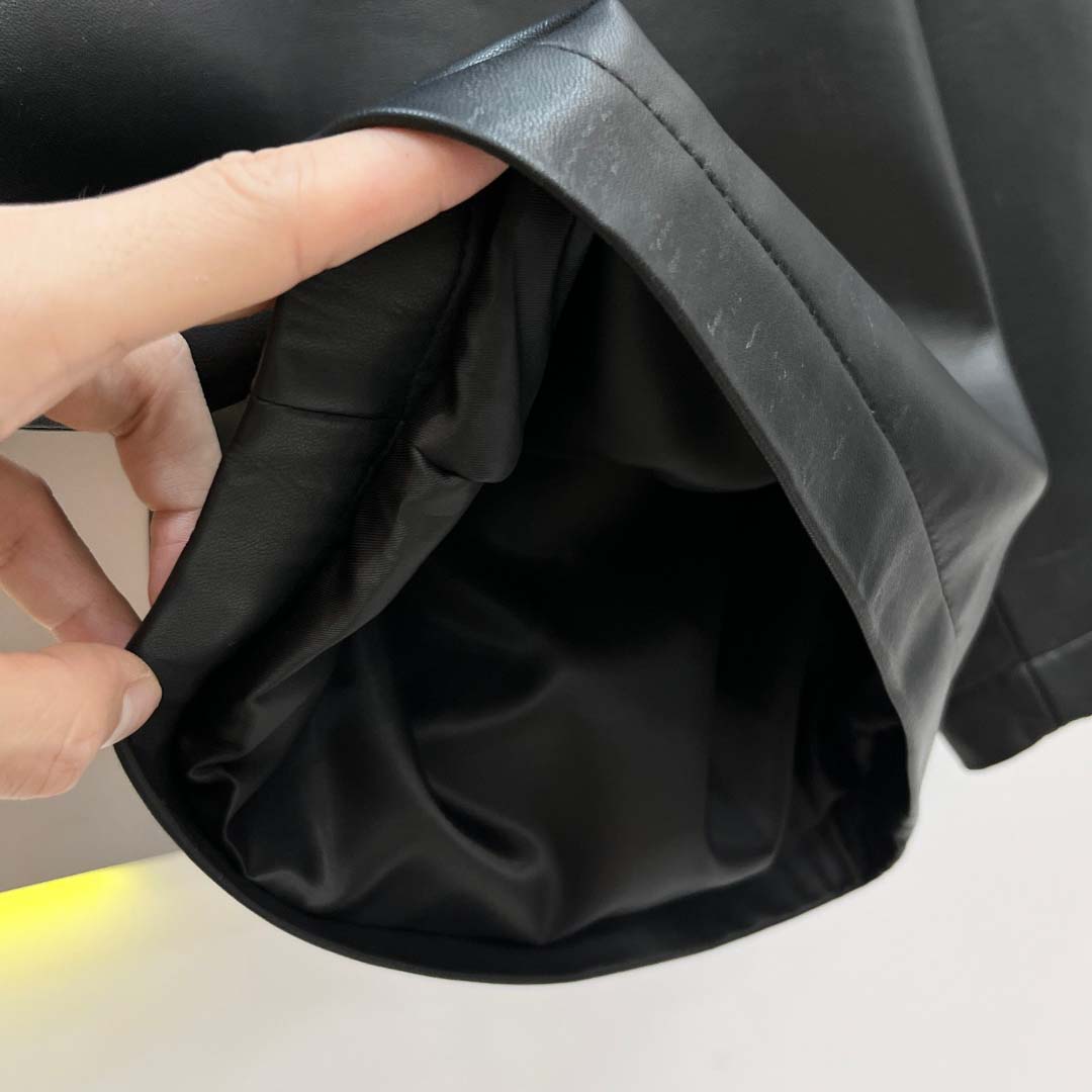 Prada Nappa Leather Bermudas - DesignerGu